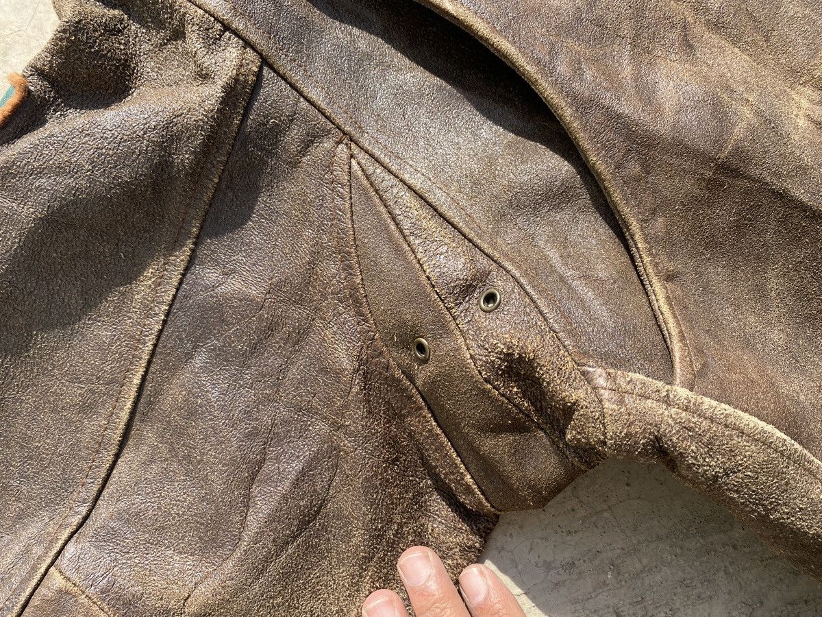Avirex Bencat Type Leather Jacket Size US M / EU 48-50 / 2 - 17 Thumbnail