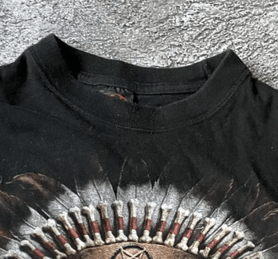 Band Tees Vintage Y2K Skulls Dead Face Religion God Creepy Horror Tee Size US L / EU 52-54 / 3 - 7 Thumbnail