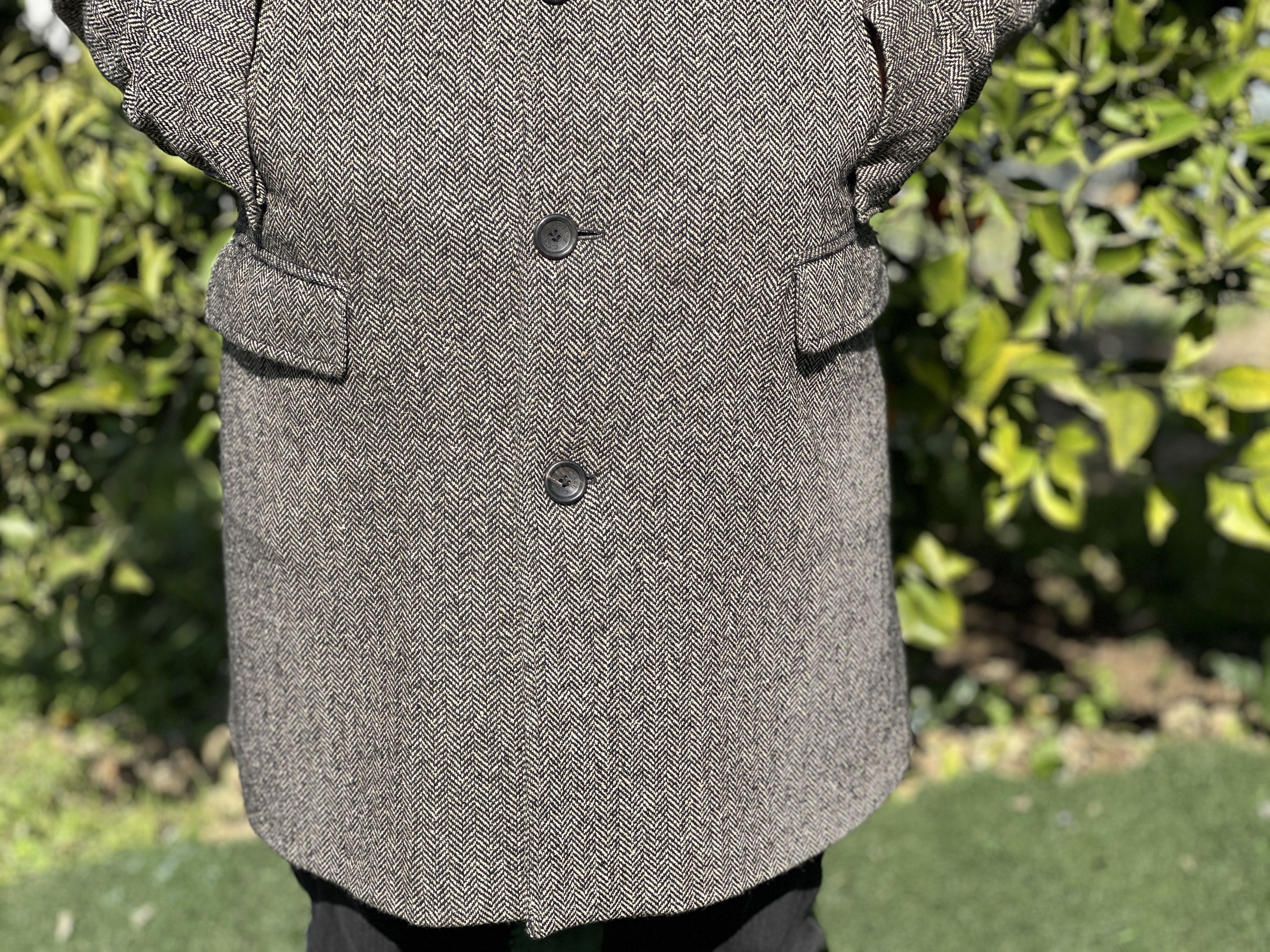 Canali Seta Canali Tweed Knit Style Royal Trench Jacket Size 50 Size US M / EU 48-50 / 2 - 9 Thumbnail