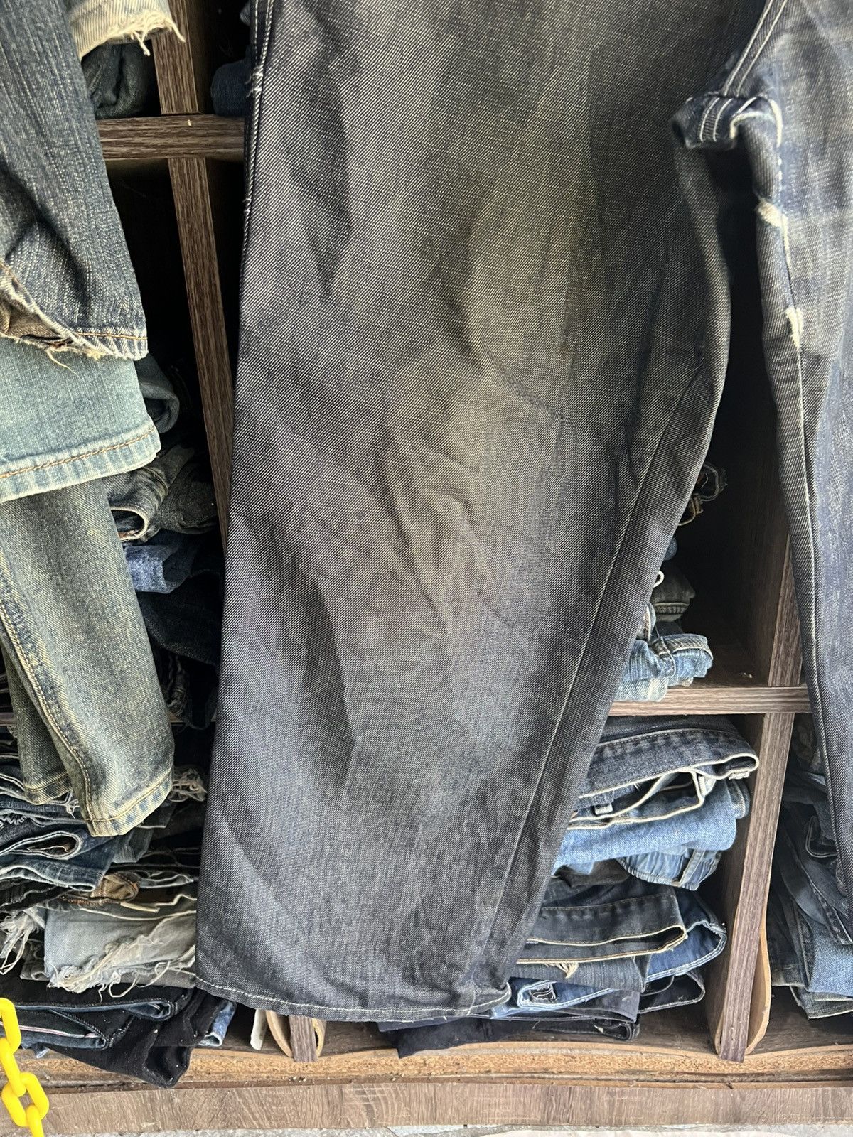 Other 🔥Made in Italy Psycho Cowboy Distressed Baggy Denim Size US 34 / EU 50 - 4 Thumbnail