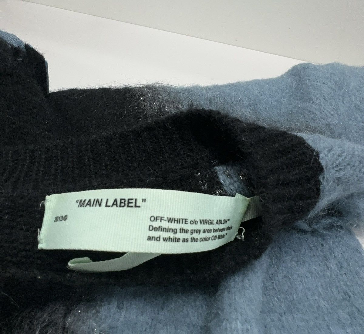 Off-White 18AW Mohair Knit Sweater Size XS / US 0-2 / IT 36-38 - 3 Thumbnail