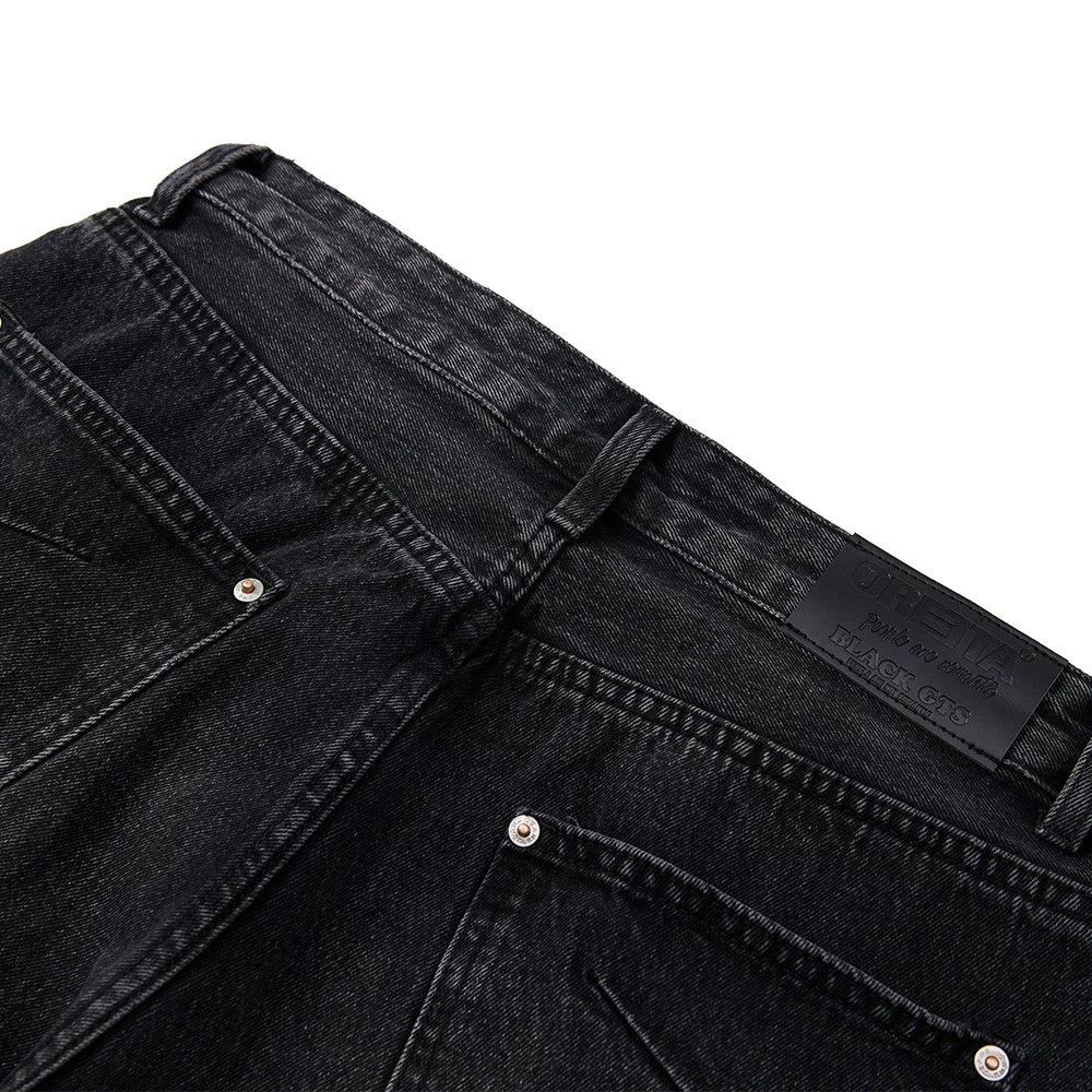 Jean Men's retro punk tie-dye washed distressed scimitar jeans Size US 32 / EU 48 - 5 Thumbnail