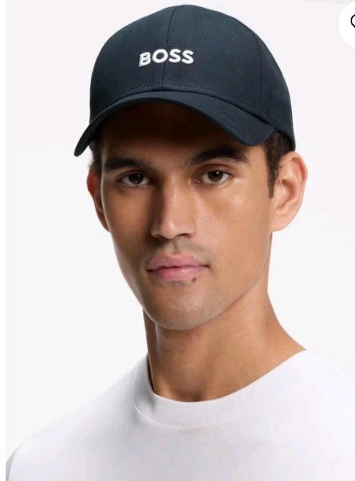 Hugo Boss Hugo Boss Men's Baseball Cap Hat Adjustable One Size Navy Size ONE SIZE - 5 Thumbnail
