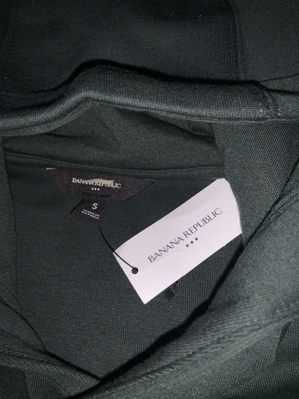 Banana Republic Mens - Banana Republic Green Hoodie - Size S Size US S / EU 44-46 / 1 - 3 Thumbnail