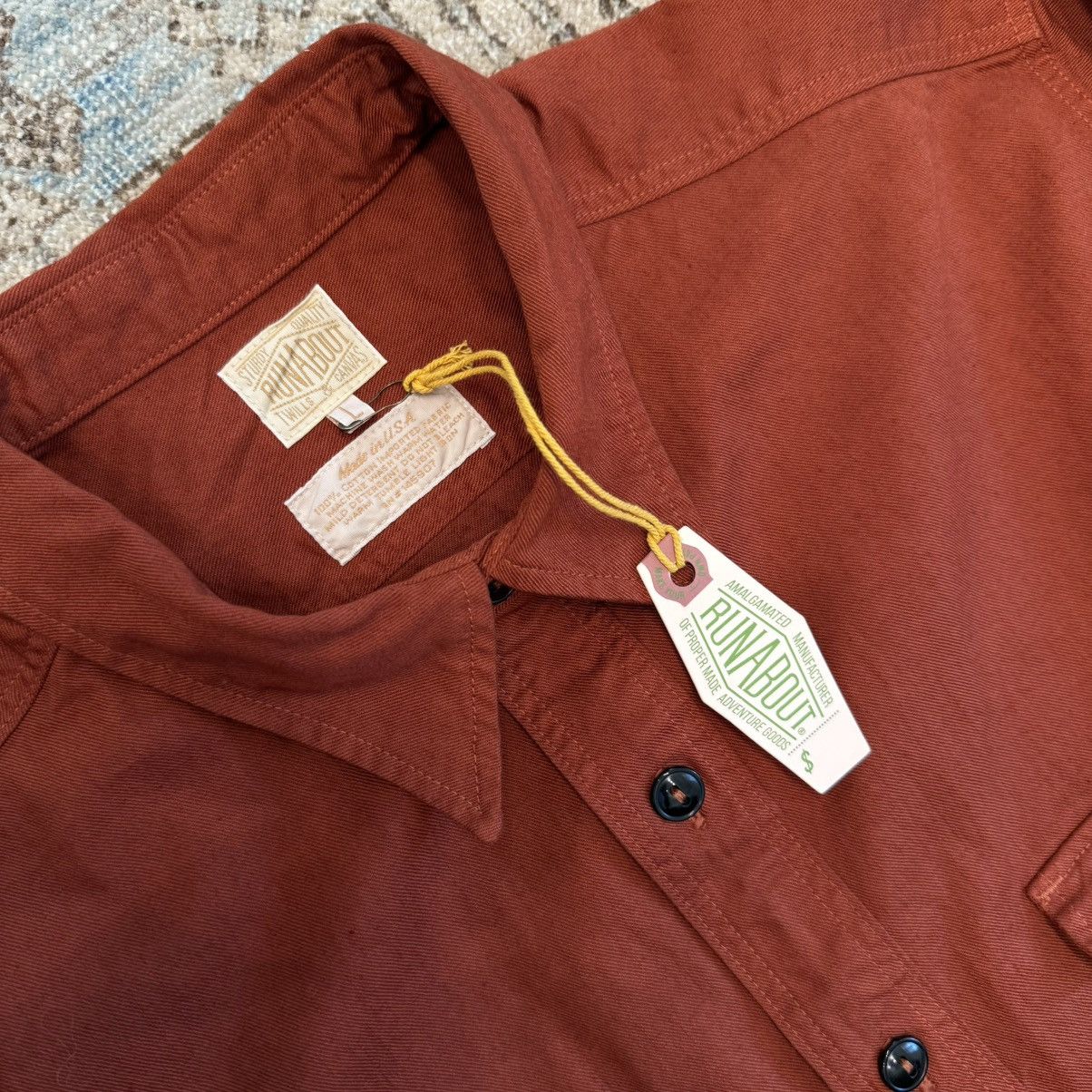 Runabout Goods Guide Shirt - Rust Size US L / EU 52-54 / 3 - 2 Thumbnail