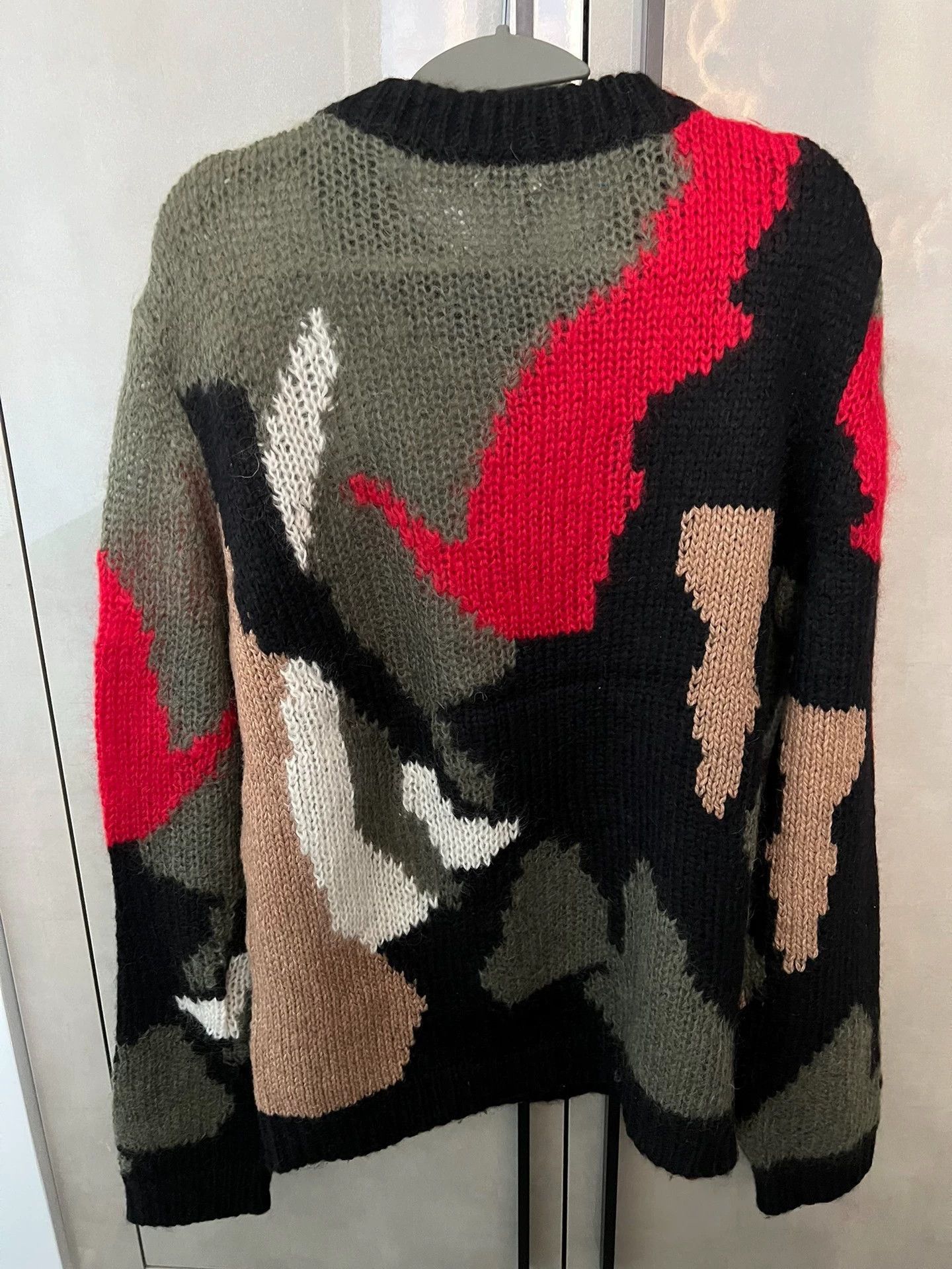 Saint Laurent Paris Saint Laurent Paris Men's color blocked sweater Size US XL / EU 56 / 4 - 8 Thumbnail