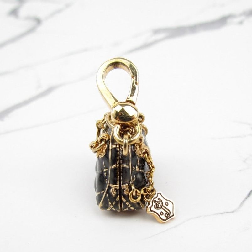 Juicy Couture Juicy Couture Quilted Bowler Bag Charm Size ONE SIZE - 6 Thumbnail