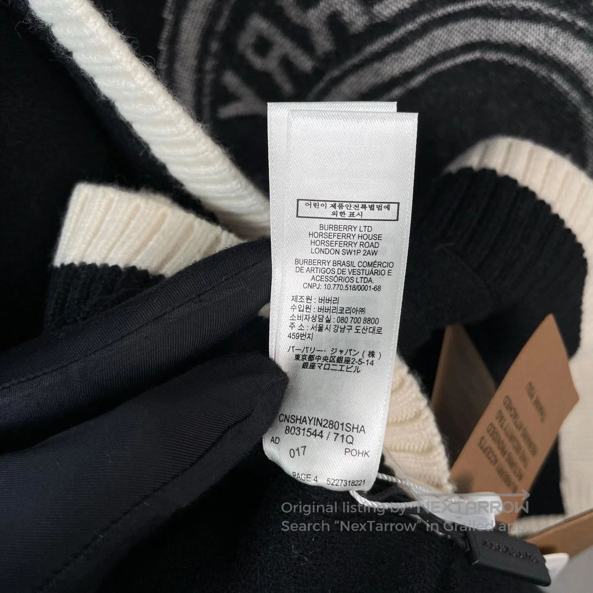 Burberry Burberry Black Hooded Cloak with Back Logo. Size M / US 6-8 / IT 42-44 - 7 Thumbnail