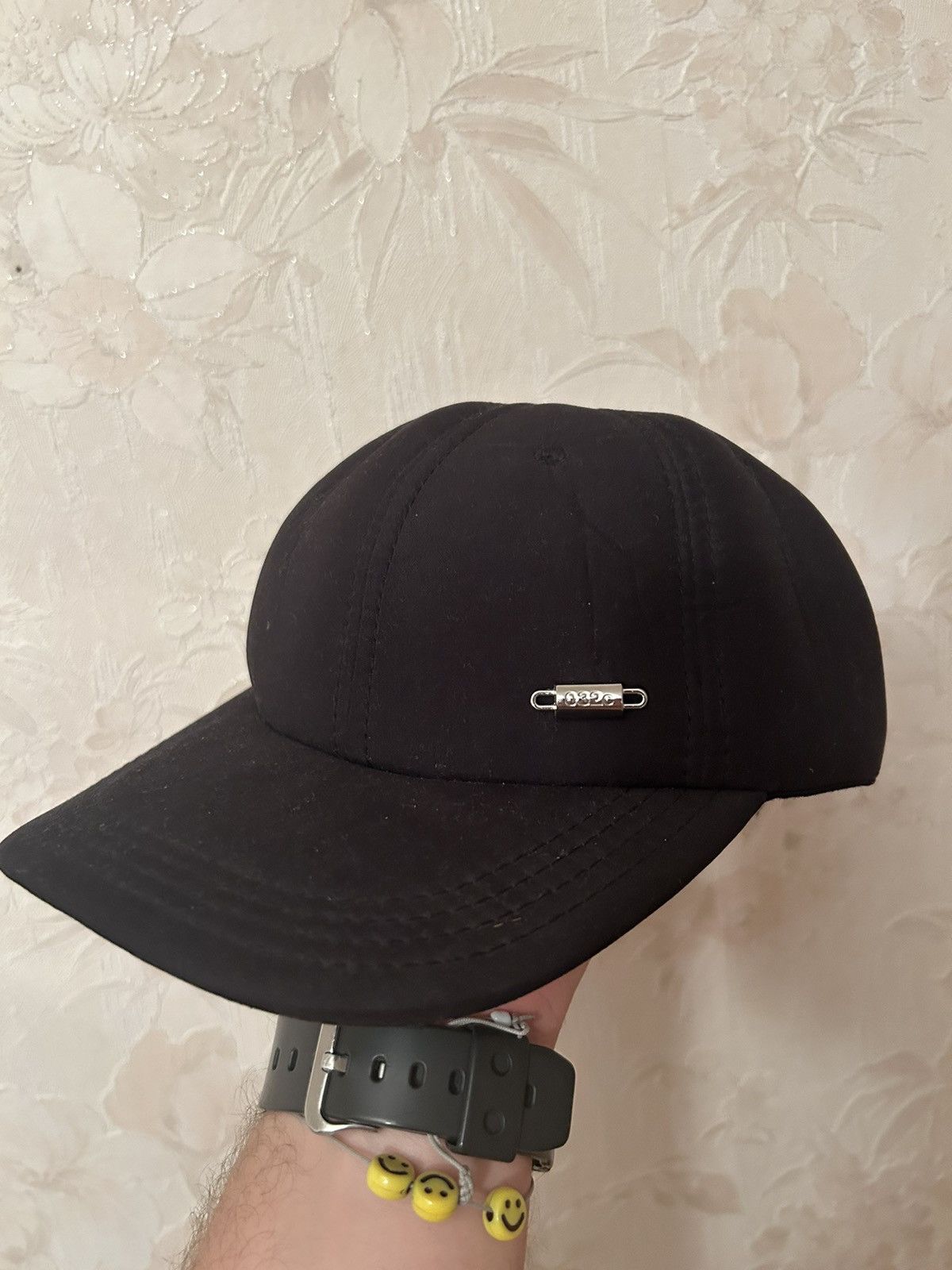 032c 032c Padded Cap Metallic logo 6 panel hat Size ONE SIZE - 1 Thumbnail