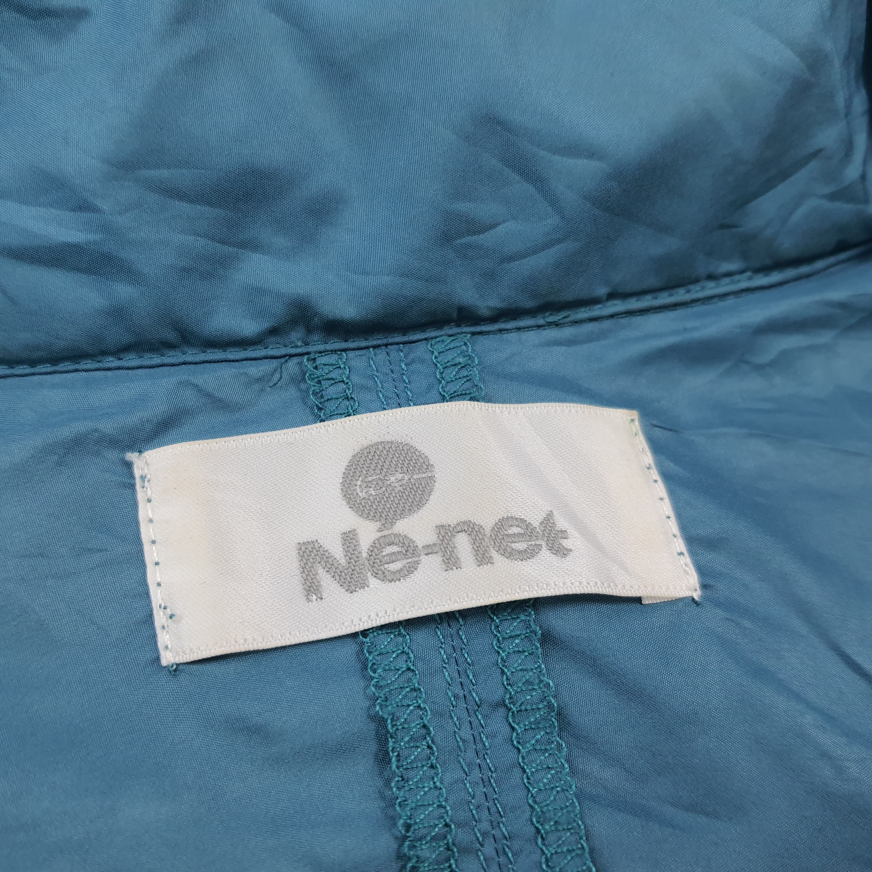 Issey Miyake × Ne-Net × Vintage Vintage Ne-Ney Japan Designer Brand Windbreaker Jacket Size US L / EU 52-54 / 3 - 5 Thumbnail