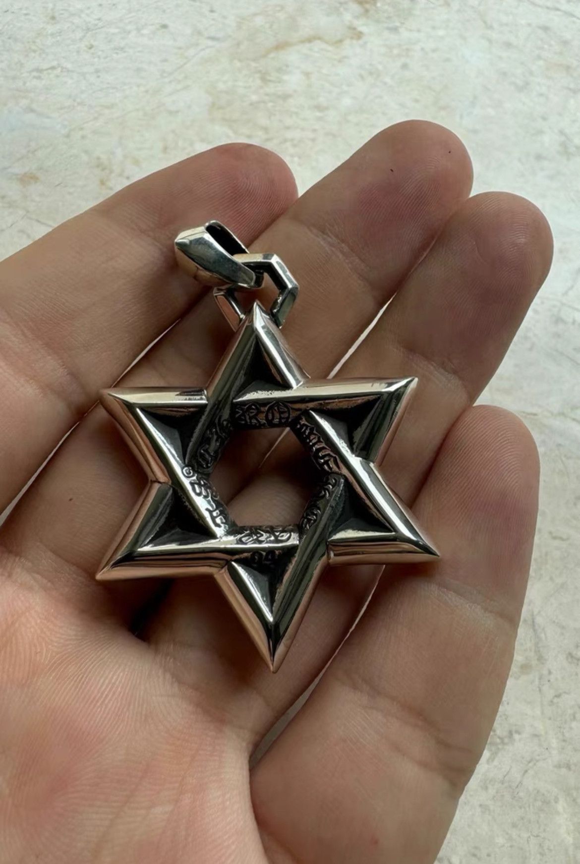 Chrome Hearts Chrome Hearts Star Of David Pendant | Grailed