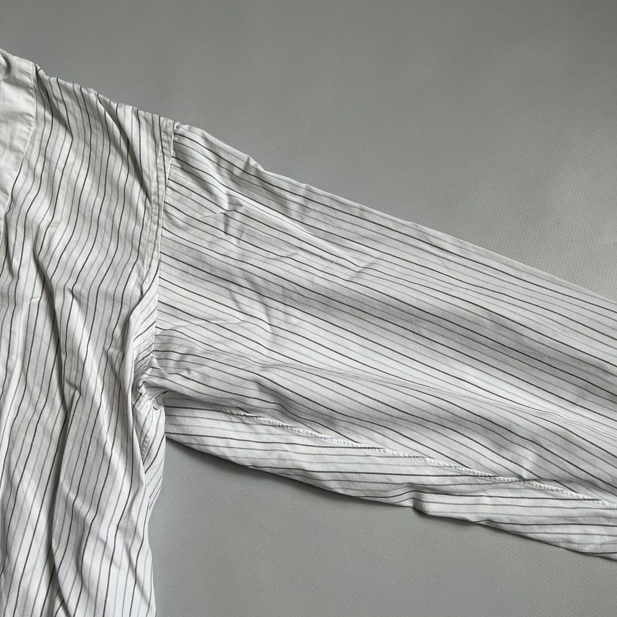 Comme des Garcons SHIRT Vintage Comme des Garcons Striped Button Up Shirt Size M / US 6-8 / IT 42-44 - 14 Thumbnail
