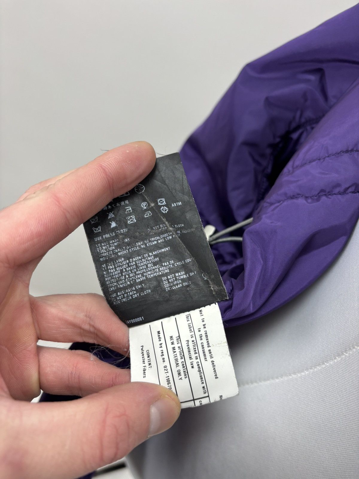 Prada Womens jacket PRADA Size 42 Color Purple Size M / US 6-8 / IT 42-44 - 17 Thumbnail
