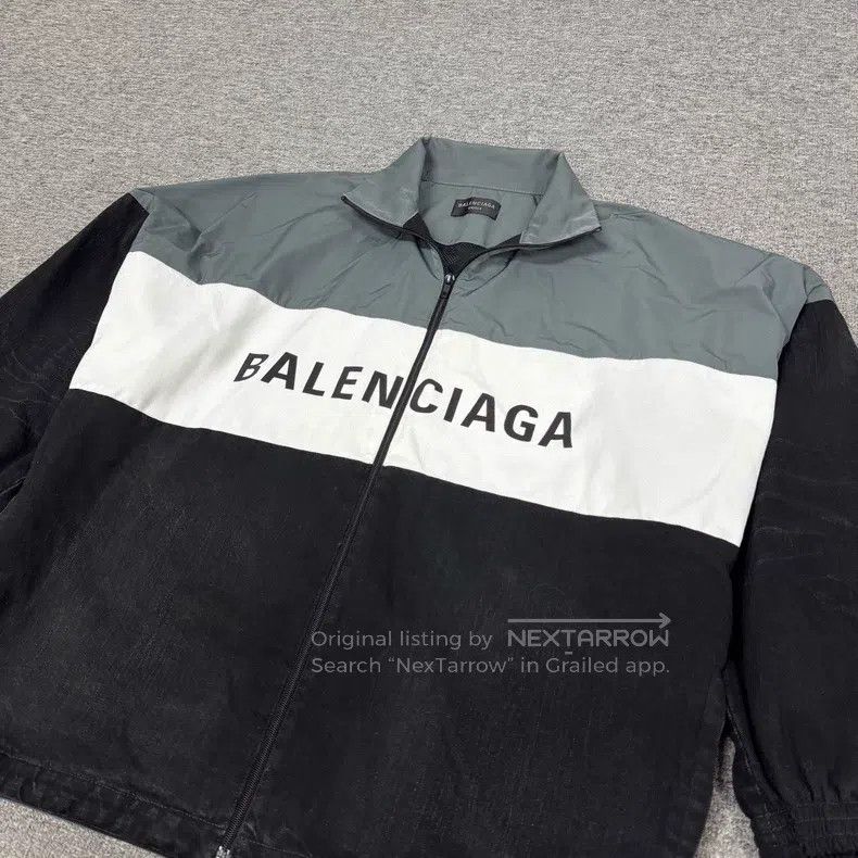 Balenciaga Balenciaga Patchwork Denim School Uniform Jacket Size US M / EU 48-50 / 2 - 4 Thumbnail