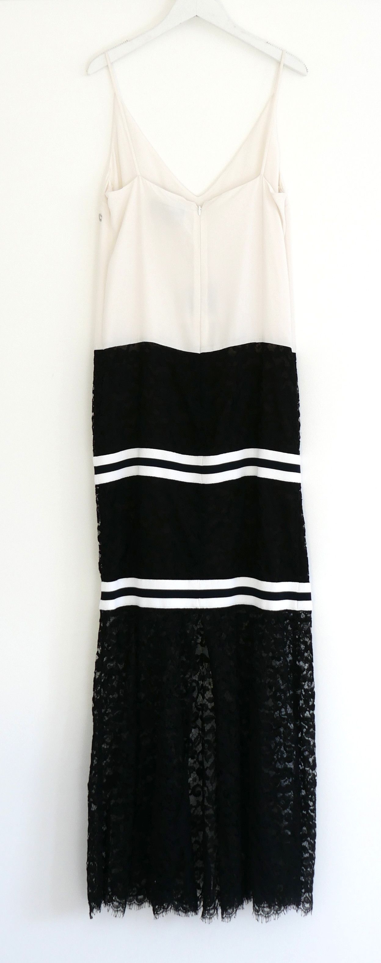 Chanel Chanel 17P Resort 2017 'Cuba' Silk & Lace Maxi Slip Dress Size XS / US 0-2 / IT 36-38 - 5 Thumbnail