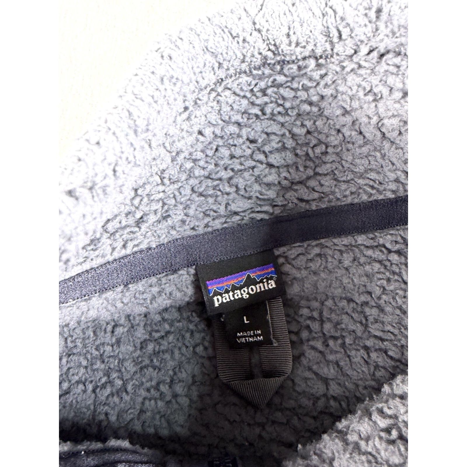 Patagonia Patagonia Sweater Women’s L Gray Fleece Mock Neck Logo Zipper Outdoor Pullover Long Sleeve Quarter Zip Size L / US 10 / IT 46 - 3 Thumbnail