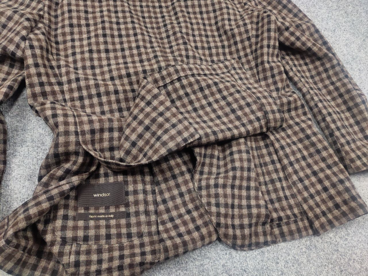 Windsor Smith Windsor Italy Design wool cashmere Brown Blazer jacket Size US L / EU 52-54 / 3 - 13 Thumbnail