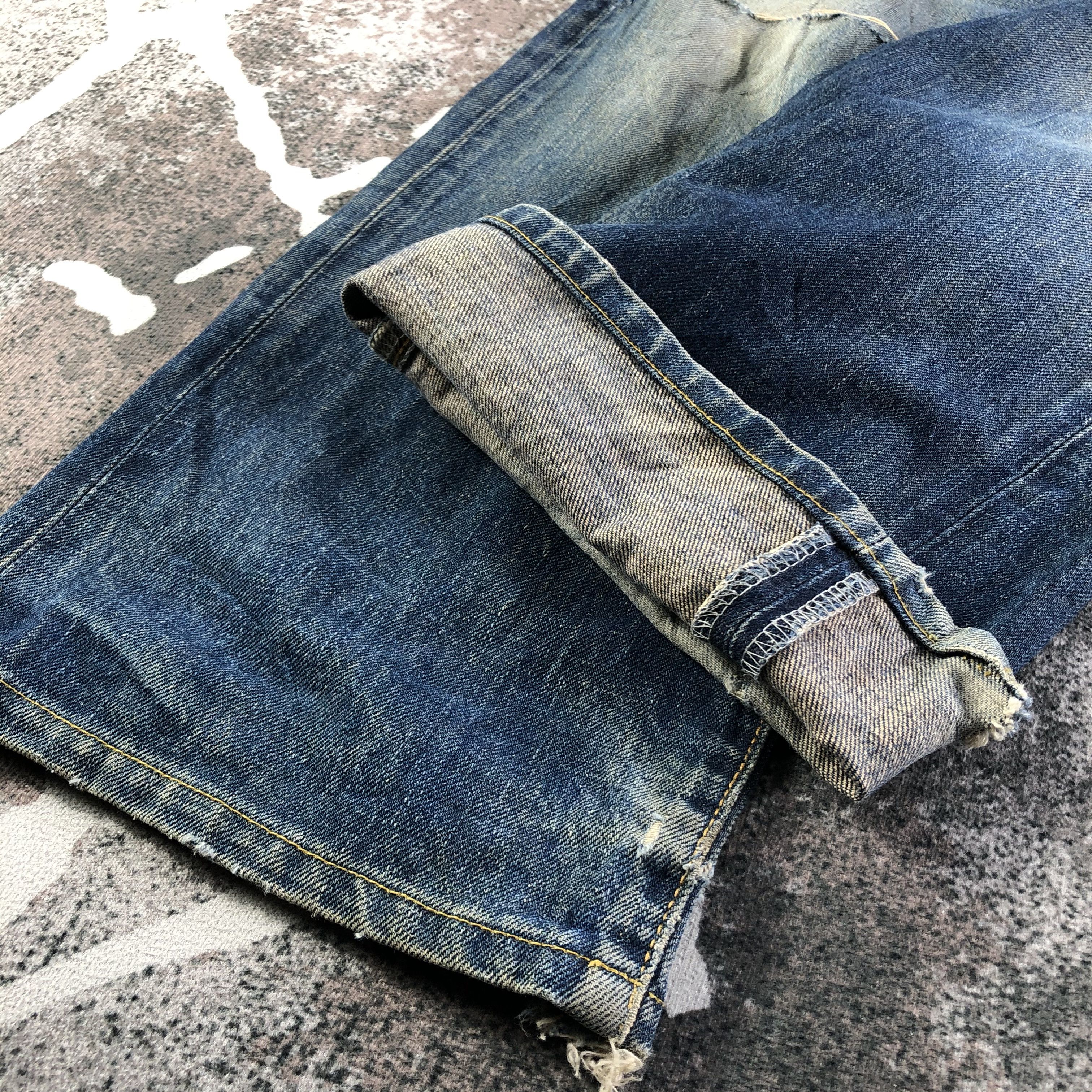 Edwin Vintage Edwin Jeans Rusty Blue Denim KJ2981 Size US 30 / EU 46 - 7 Thumbnail