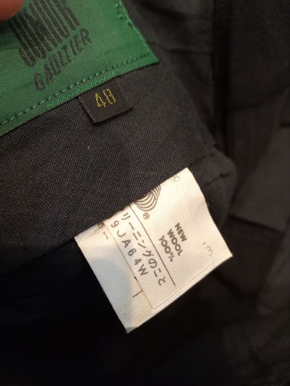 Jean Paul Gaultier VINTAGE JUNIOR GAULTIER WOOL TROUSER PANTS Size US 29 - 6 Thumbnail
