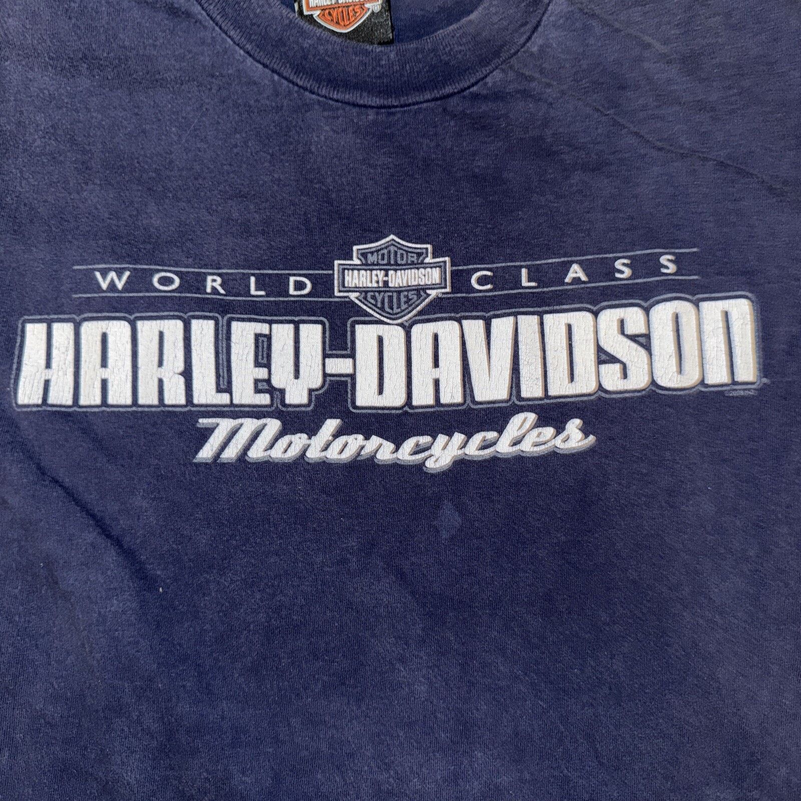 Harley Davidson Harley Davidson T-Shirt Navy Blue XL 21.5x28.5 Abu Dhabi Y2K Size US XL / EU 56 / 4 - 2 Thumbnail