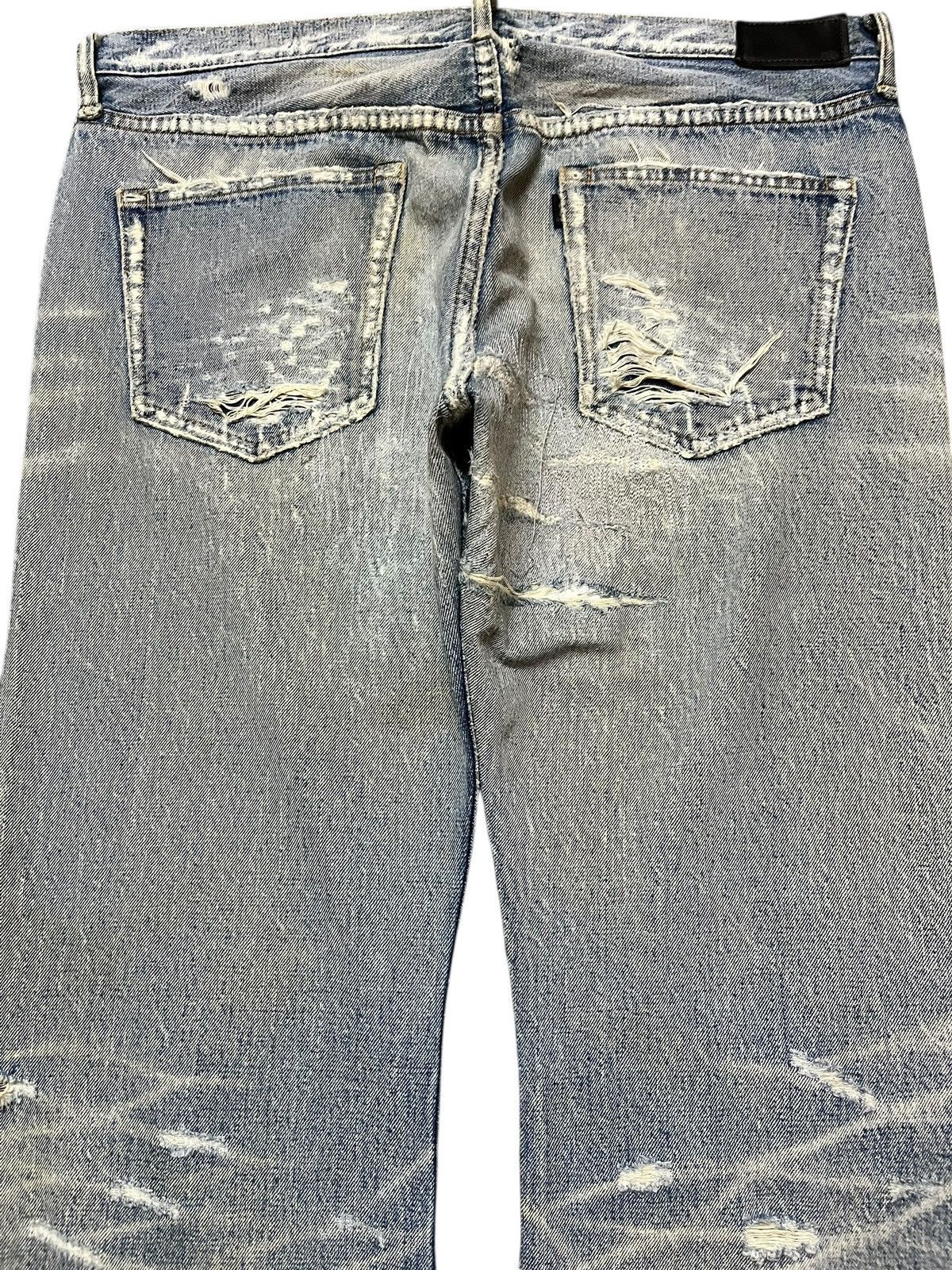 wjk Vintage wjk Selvedge Ripped Distressed Denim Size US 37 - 7 Thumbnail