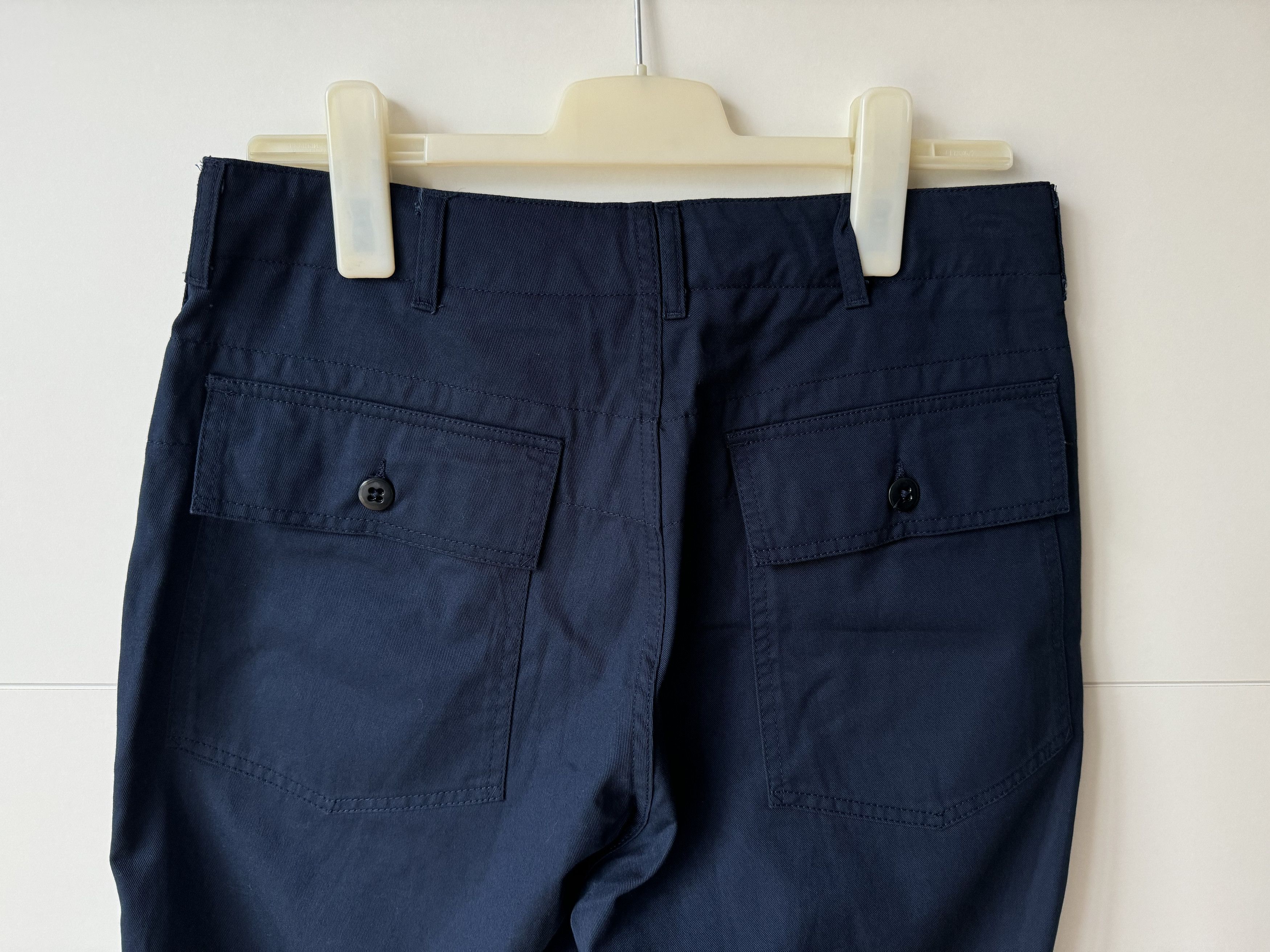 Engineered Garments [XS] Fatigue Pant Flat Twill 6.5oz in Navy Size US 30 / EU 46 - 7 Thumbnail