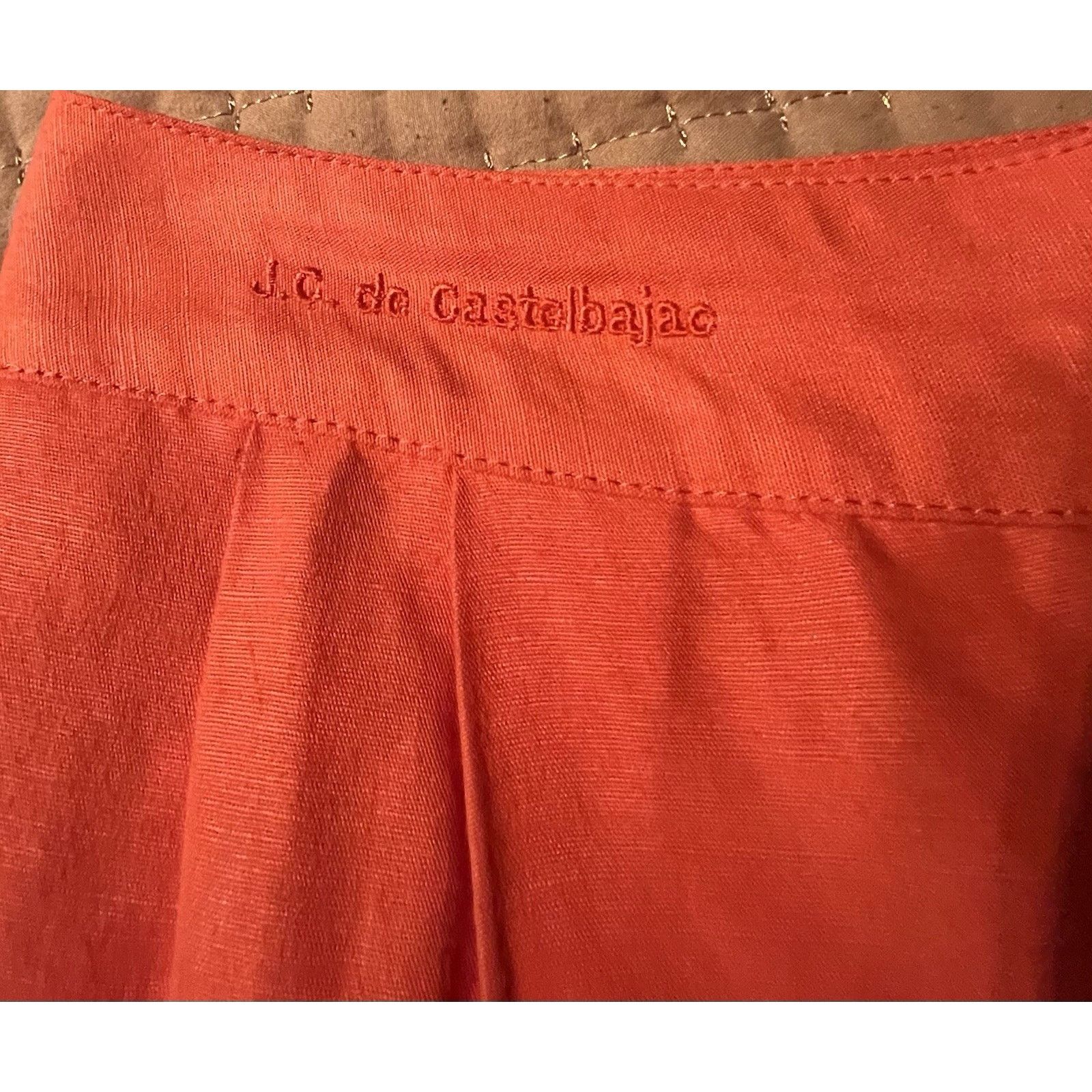 Jean Charles De Castelbajac Jean Charles de Castelbajac Vintage Linen High Waist US 12 Size 34" / US 12 / IT 48 - 6 Thumbnail