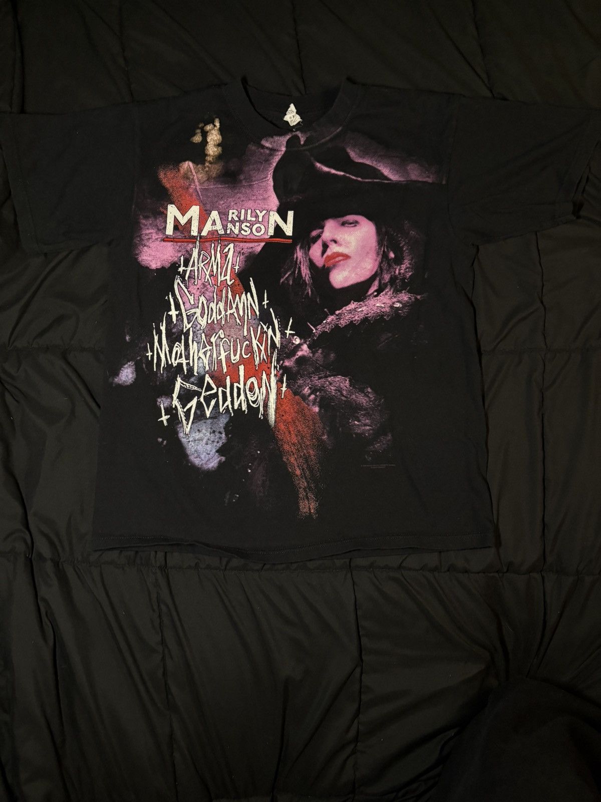 Vintage 2000s Marilyn Manson T-shirt Size US M / EU 48-50 / 2 - 2 Thumbnail