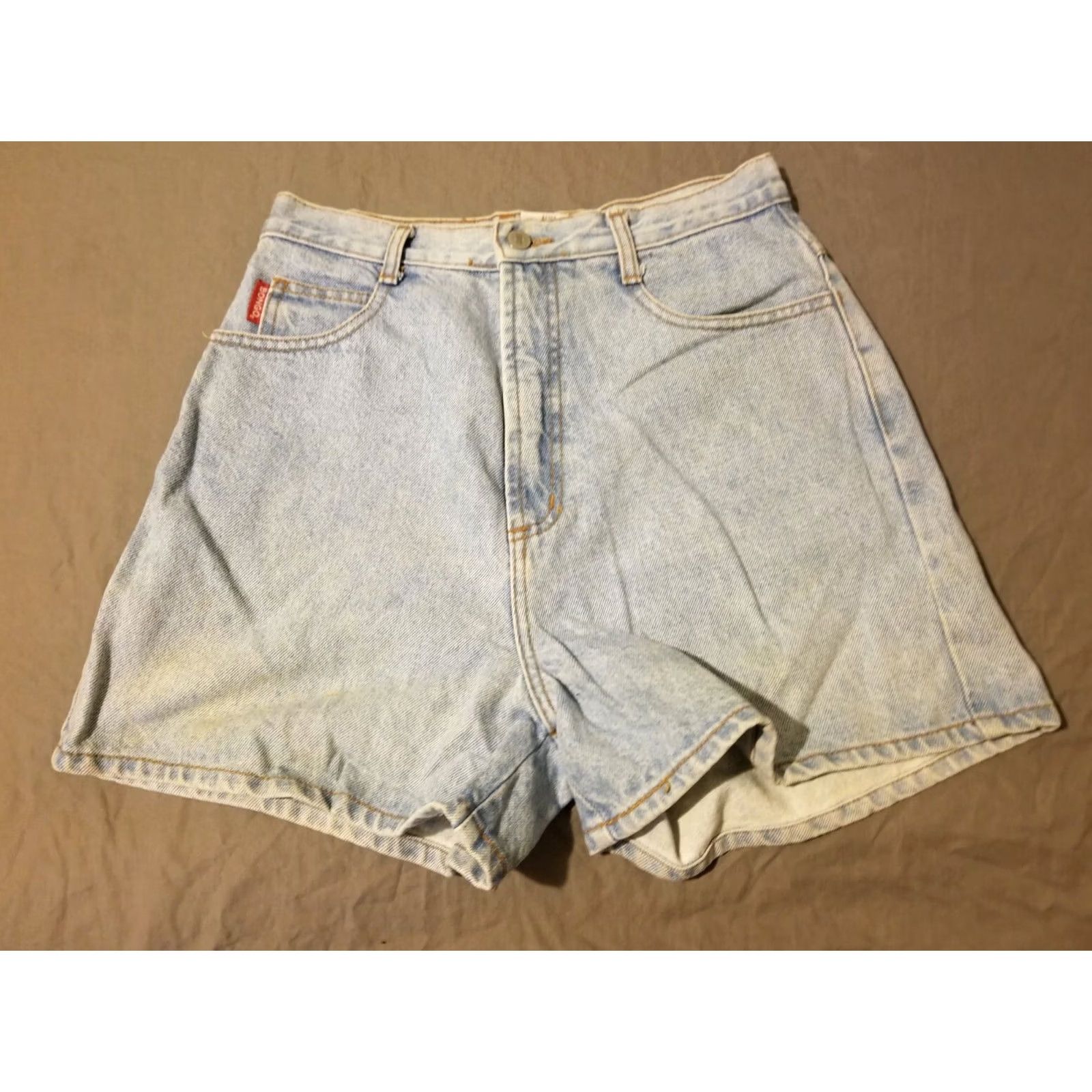 Vintage VINTAGE Bongo Shorts Womens 11 Blue Denim Jean Size 32" / US 10 / IT 46 - 2 Thumbnail