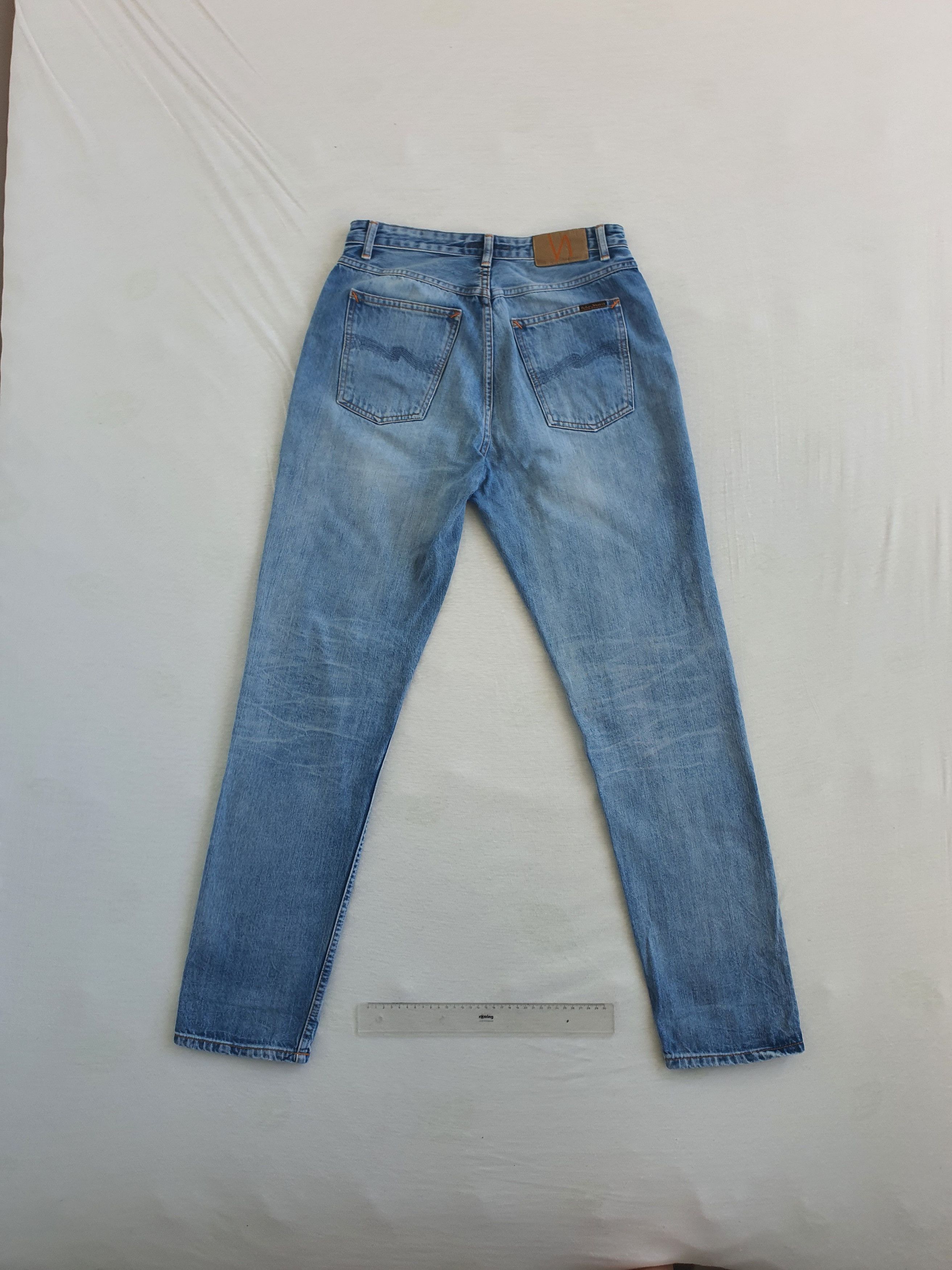 Nudie Jeans BREEZY BRITT SPRINGTIME - Regular Tapered Jeans - W31 L32 Size 31" - 2 Thumbnail