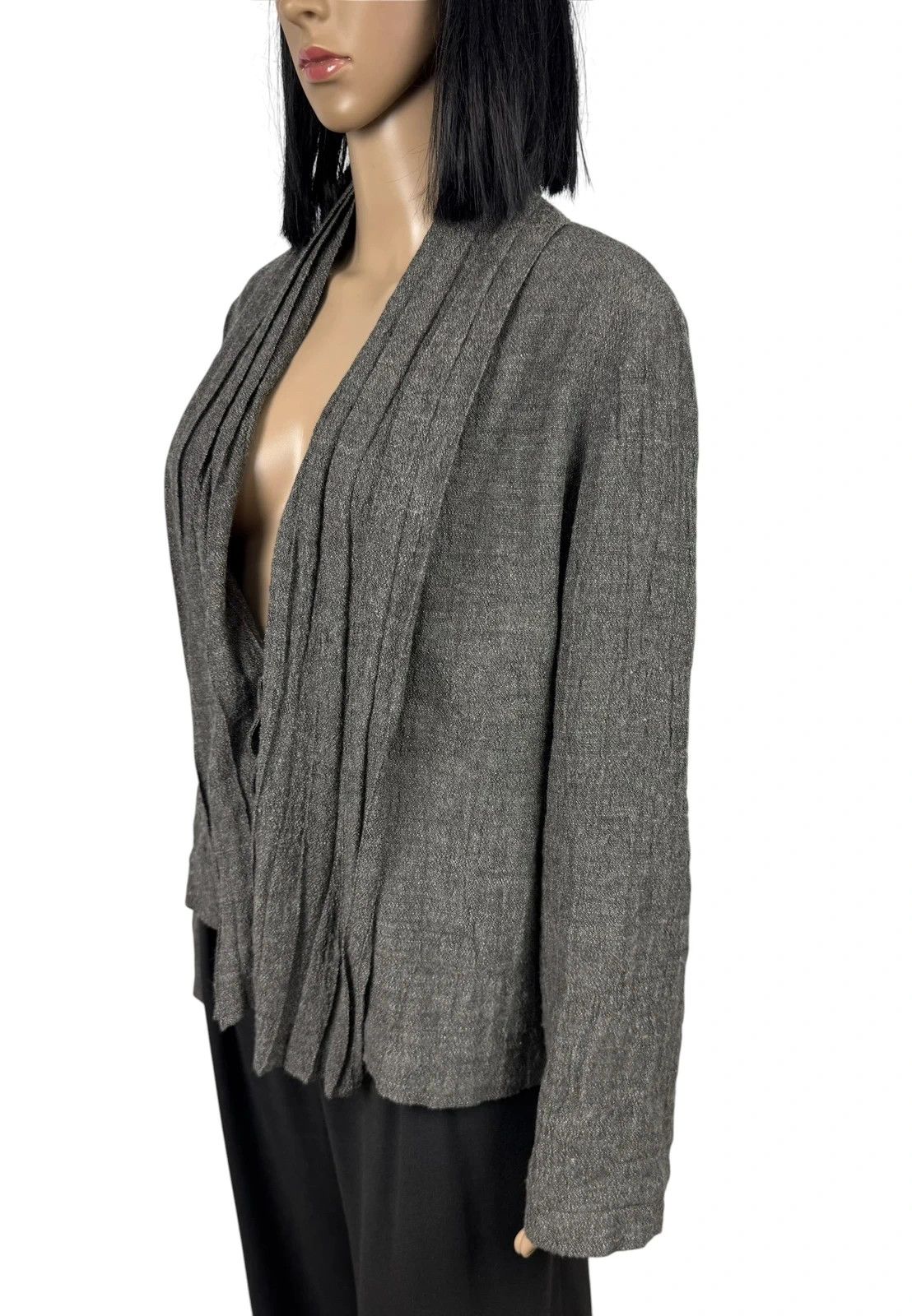 Other Sulu Kerstin Bernecker Jacket Wool Flax size 38 Size S / US 4 / IT 40 - 4 Thumbnail