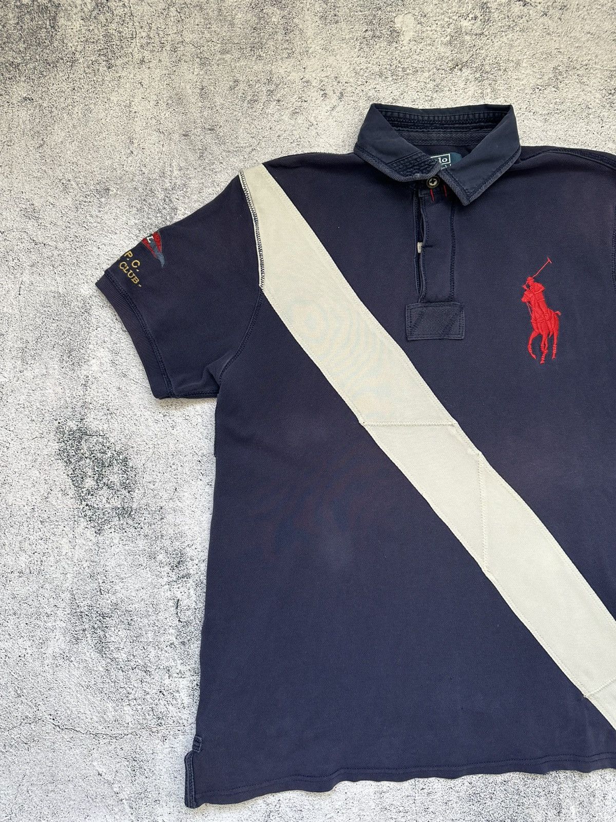 Polo Ralph Lauren Vintage Polo Ralph Lauren Polos Yacht Club Flag Logo Y2K Size US XL / EU 56 / 4 - 3 Thumbnail