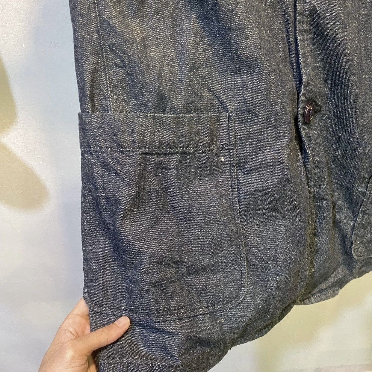 Neighborhood Neighborhood Denim Jacket Coverall Indigo Vintage Pre-Owned Size US M / EU 48-50 / 2 - 4 Thumbnail