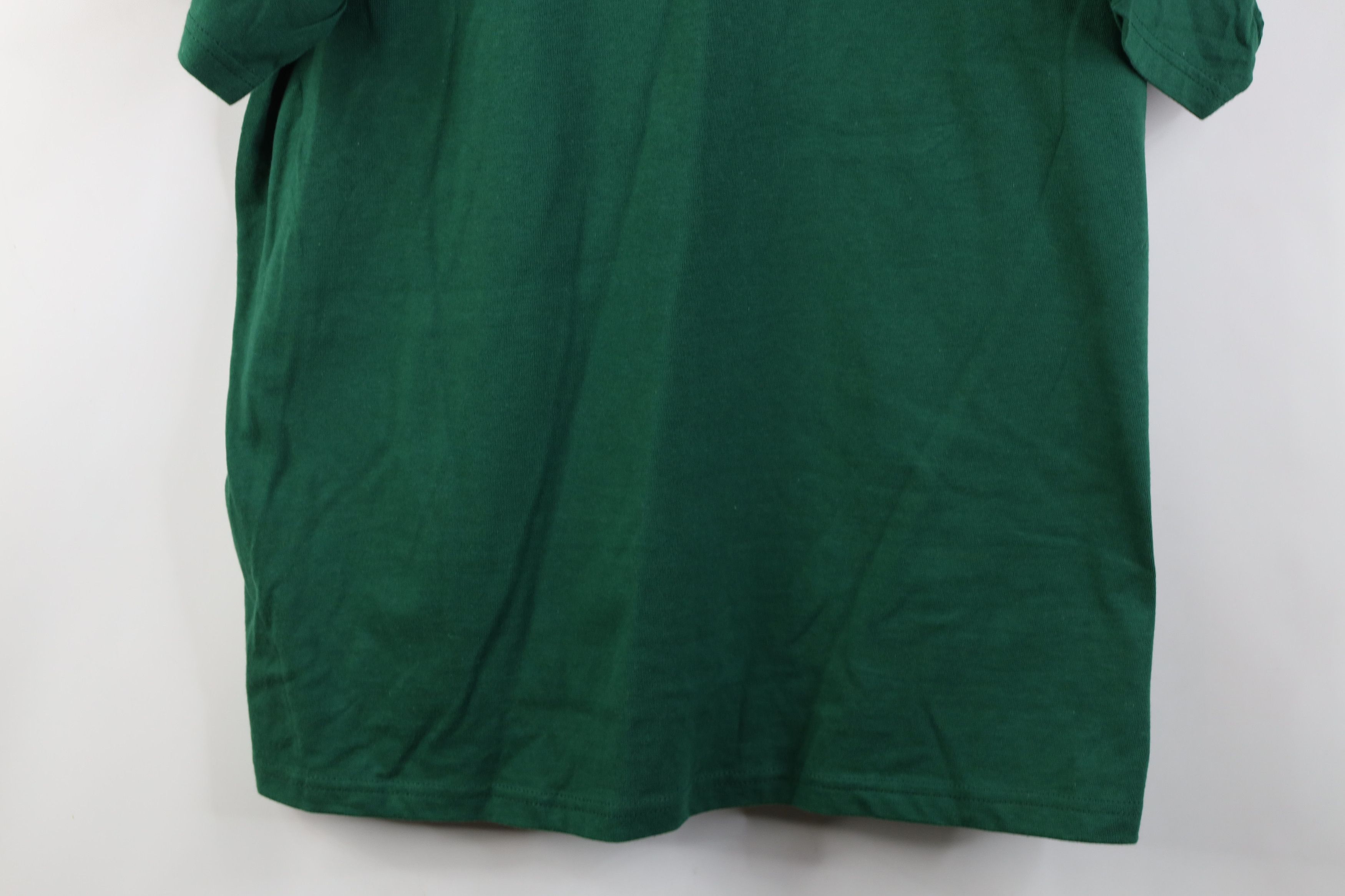 Hanes Deadstock Vintage Hanes Beefy Pocket T-Shirt Hunter Green Size US XL / EU 56 / 4 - 3 Thumbnail