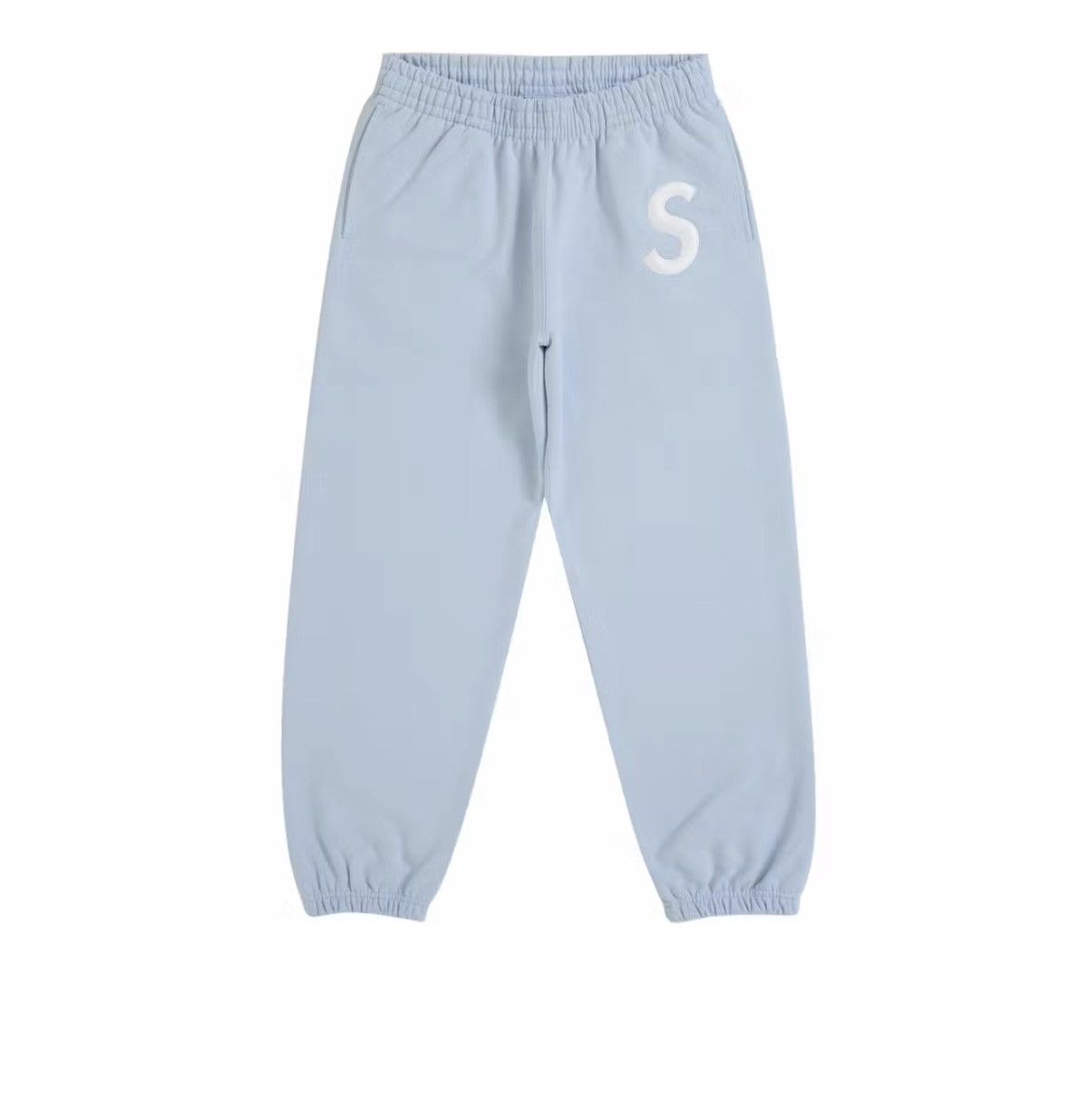 Supreme Supreme s logo sweatpants blue xl Size US 36 / EU 52 - 1 Thumbnail