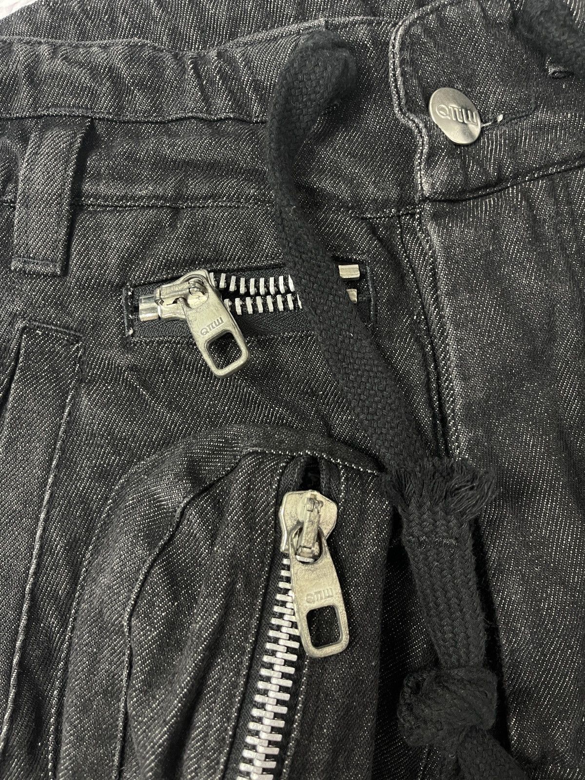 Japanese Brand Robert Kupisz QПШ utility cargo denim pants multipocket Size US 30 / EU 46 - 10 Thumbnail