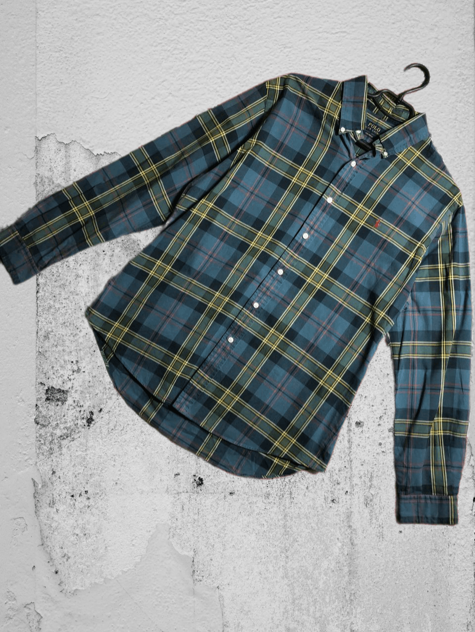Polo Ralph Lauren × Ralph Lauren × Vintage Polo Ralph Lauren Vintage Mens Long Sleeve Striped Shirt Size US L / EU 52-54 / 3 - 1 Thumbnail