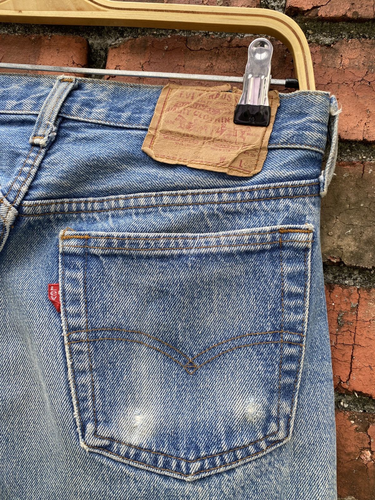 Levi's Vintage Clothing W29x32 Vintage levi's 501 made in USA Size US 29 - 3 Thumbnail