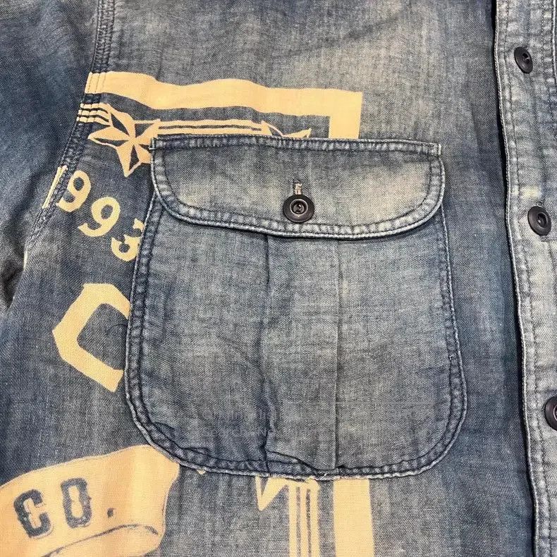 RRL Ralph Lauren RRL Limited Edition Denim Shirt. Size US M / EU 48-50 / 2 - 8 Thumbnail