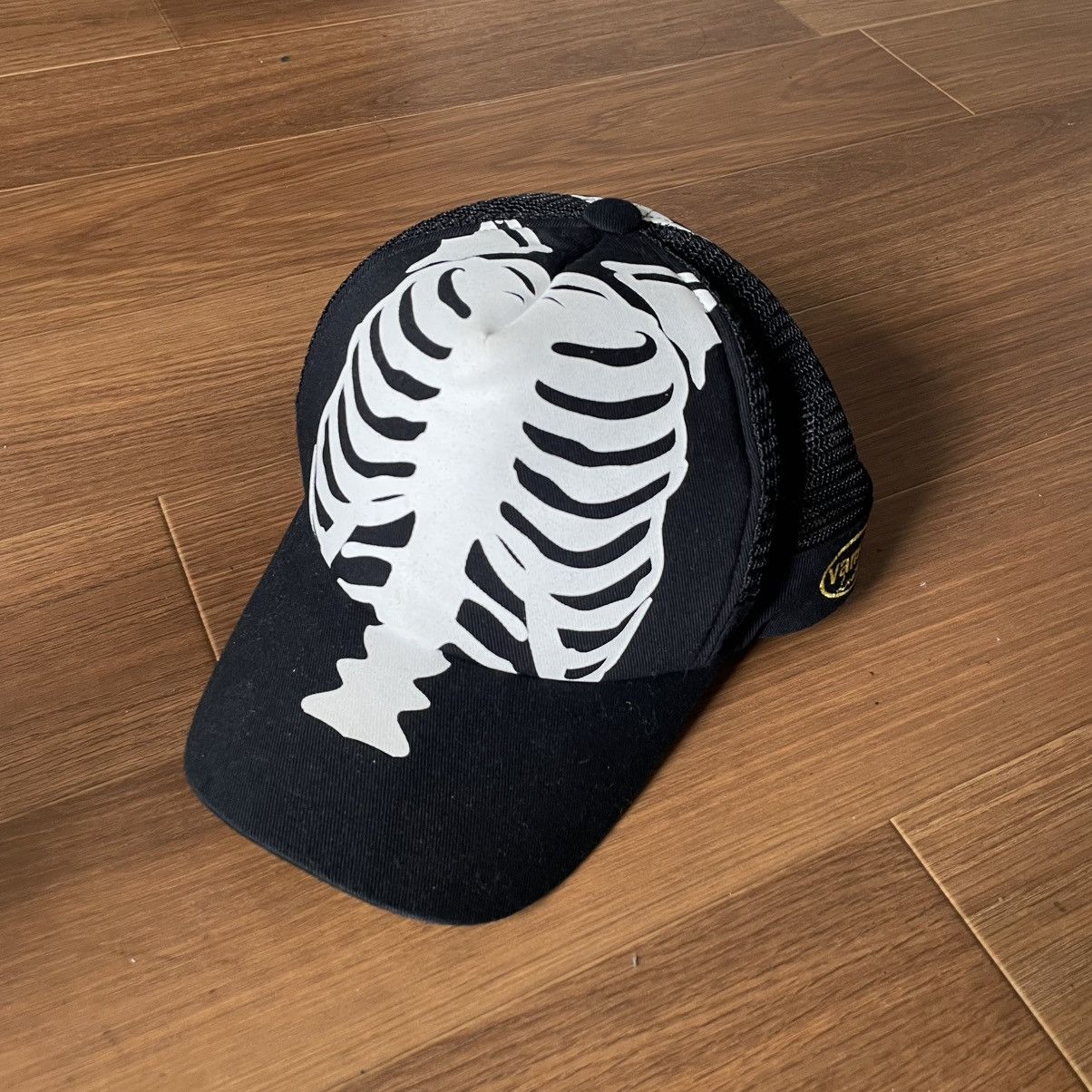 Vanson Leathers Vanson black bone cap Size ONE SIZE - 1 Thumbnail