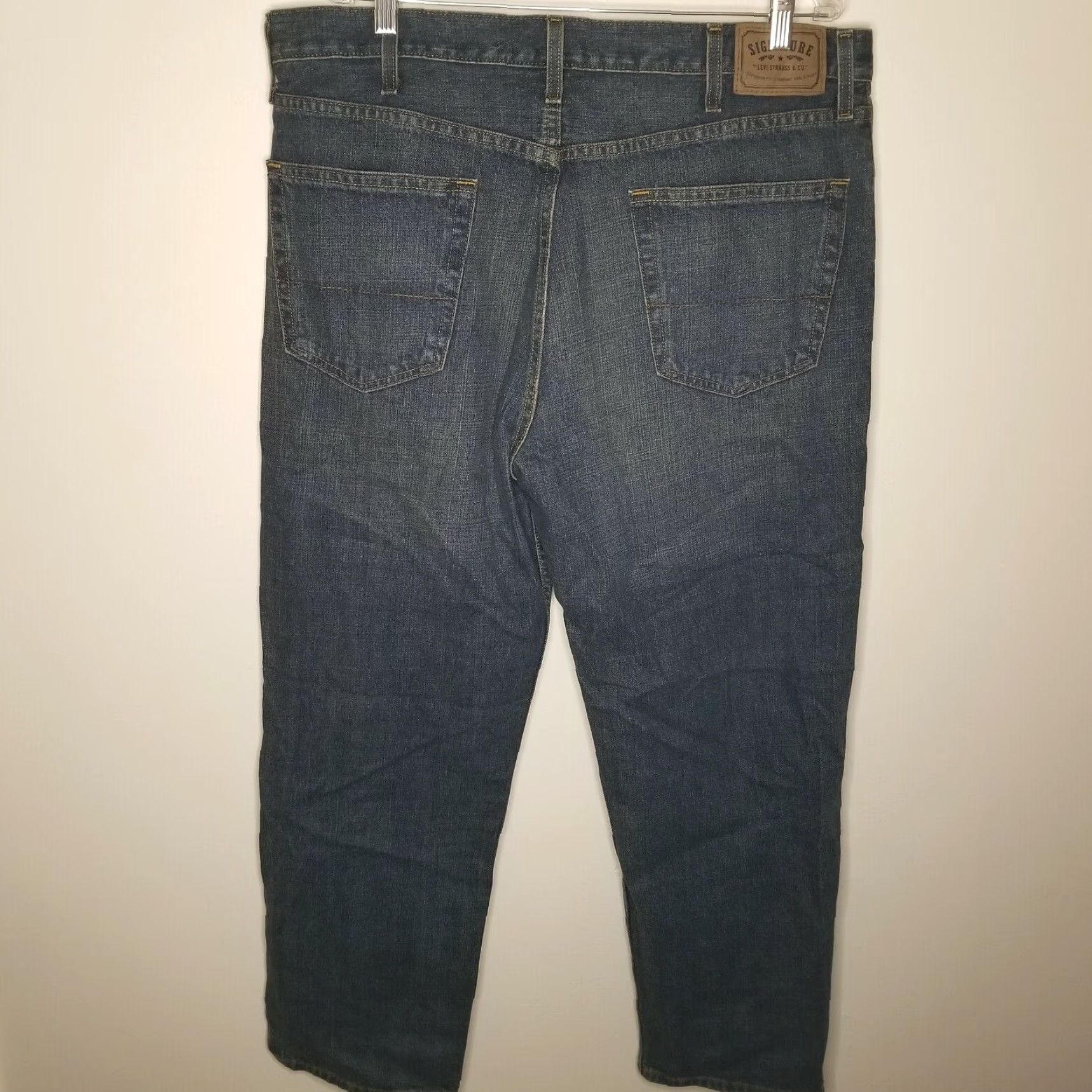 Levi's LEVI'S Relaxed Straight Leg Blue Jeans Adult 40x30 Mens Size US 40 / EU 56 - 4 Thumbnail