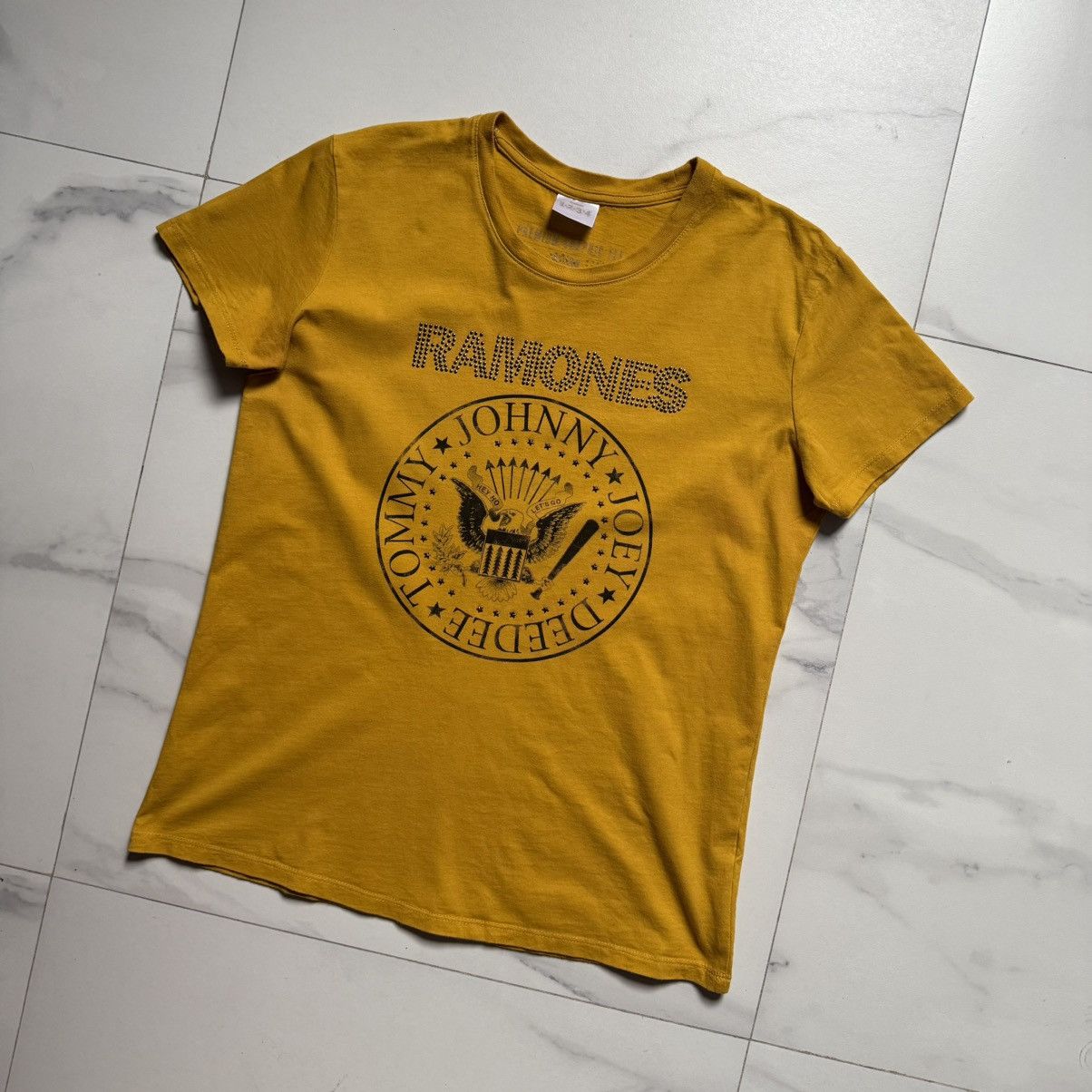 Band Tees Ramones 1-2-3-4 1978 World Tour T-Shirt Size M / US 6-8 / IT 42-44 - 4 Thumbnail