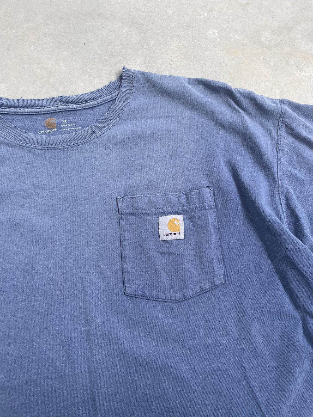 Carhartt CARHARTT POCKET TEE WELL WORN DISTRESSED Size US XL / EU 56 / 4 - 4 Thumbnail