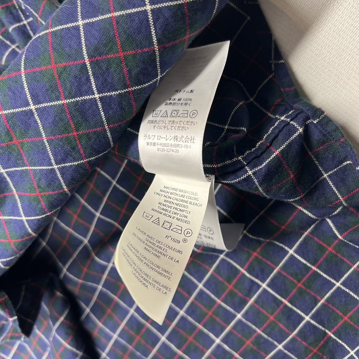 Polo Ralph Lauren Polo Ralph Lauren Shirt Blue Button Down Plaid Classic Fit Size US M / EU 48-50 / 2 - 11 Thumbnail