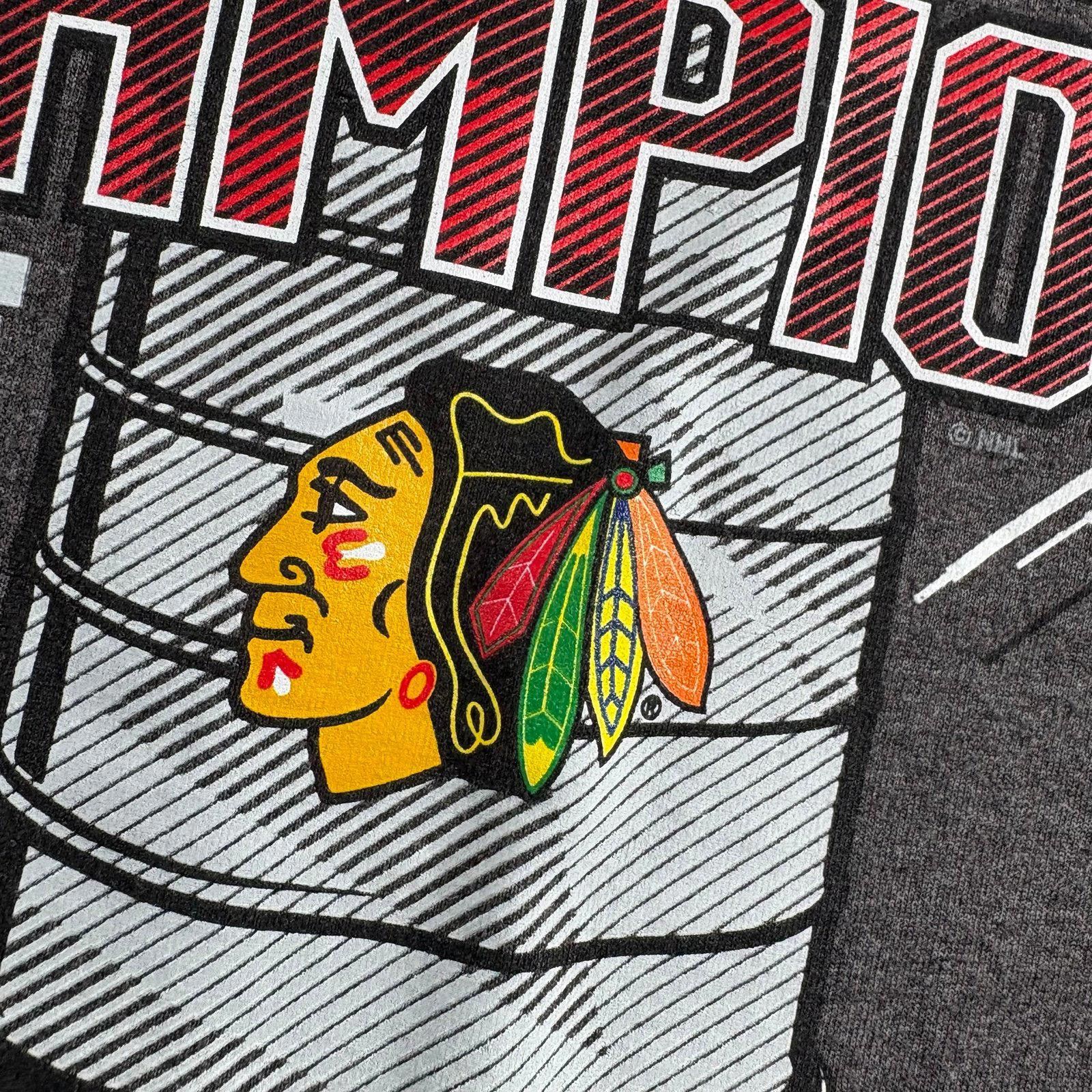 Reebok Y2K Chicago Blackhawks Size US XL / EU 56 / 4 - 4 Thumbnail
