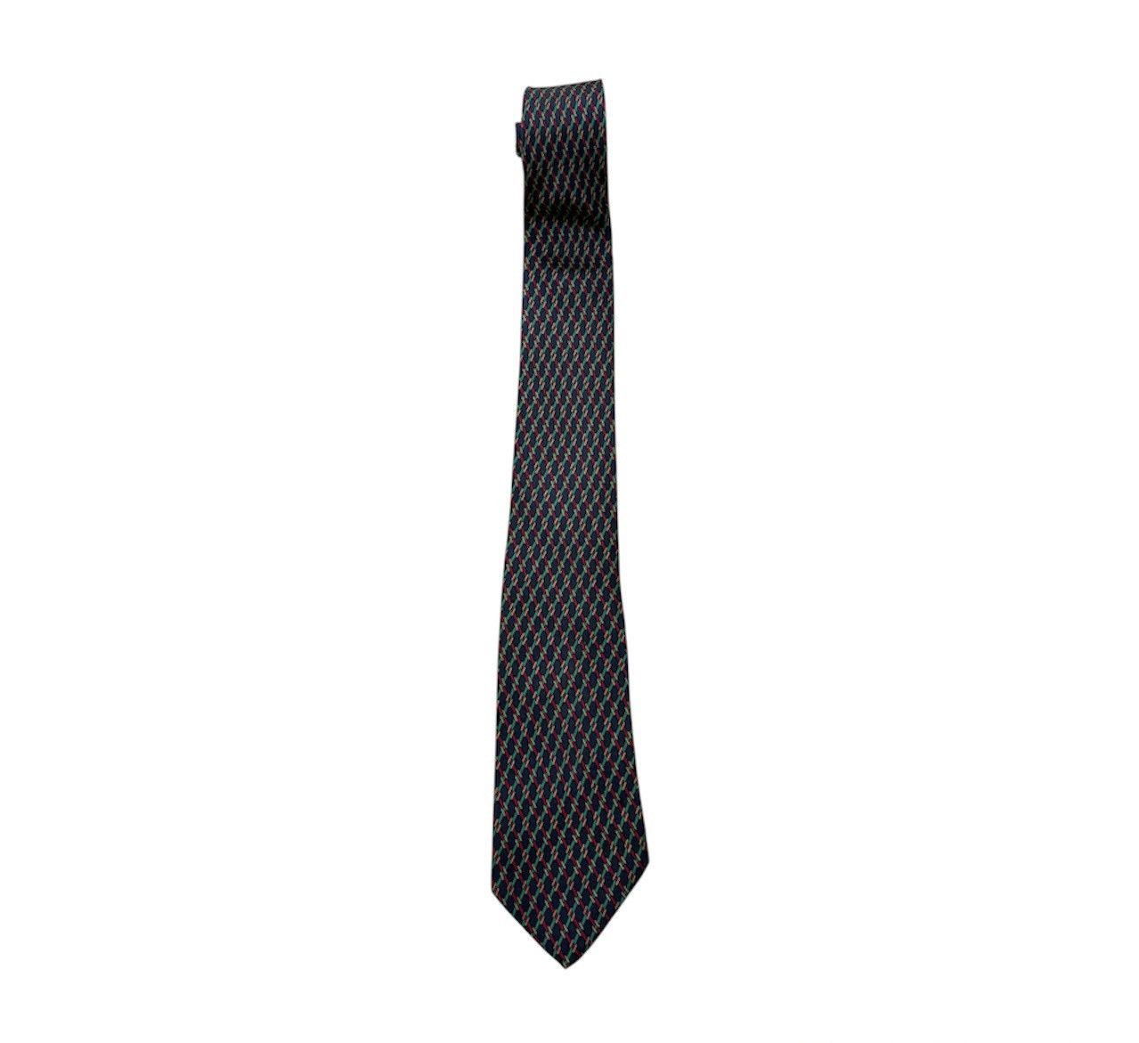 Hermes Vintage Hermes Paris silk tie luxury 7155 FA pattern logo H Size ONE SIZE - 1 Thumbnail