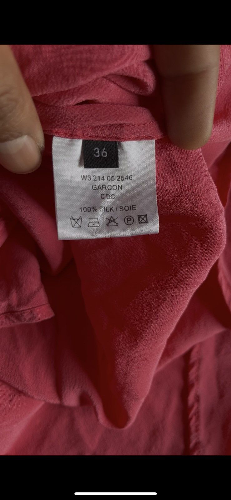 Designer × Joseph × Vintage Silk Blouse Size XS / US 0-2 / IT 36-38 - 7 Thumbnail