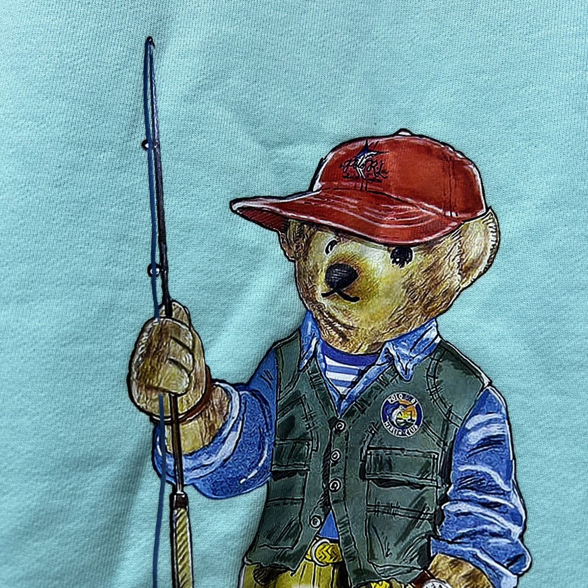 Polo Ralph Lauren Polo Ralph Lauren Fishing Bear Crew Neck Sweatshirt NEW NWT Size US XL / EU 56 / 4 - 8 Thumbnail