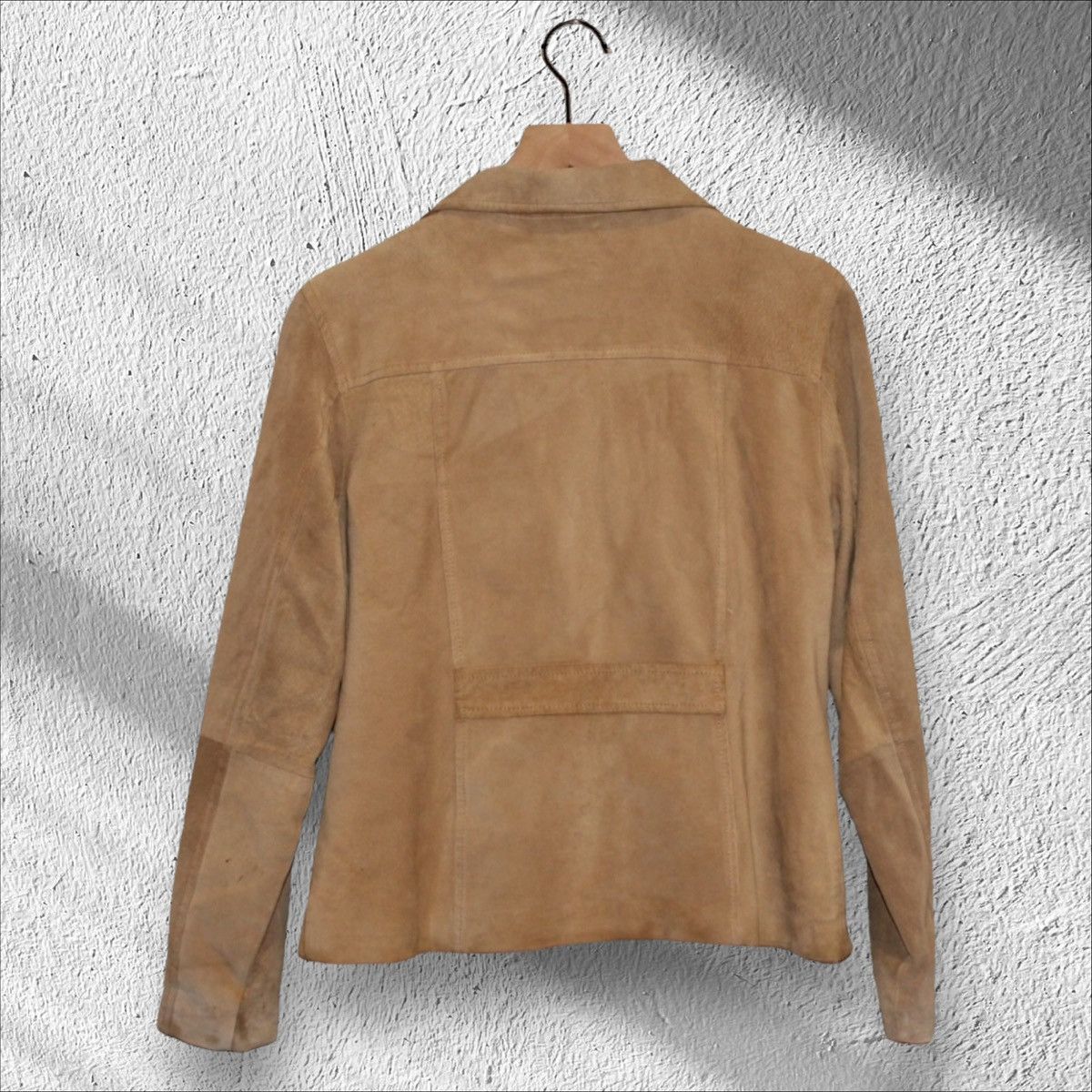 Other Laguna Girl Brown Leather Suede Cargo Jacket Women’s Small Size S / US 4 / IT 40 - 2 Thumbnail