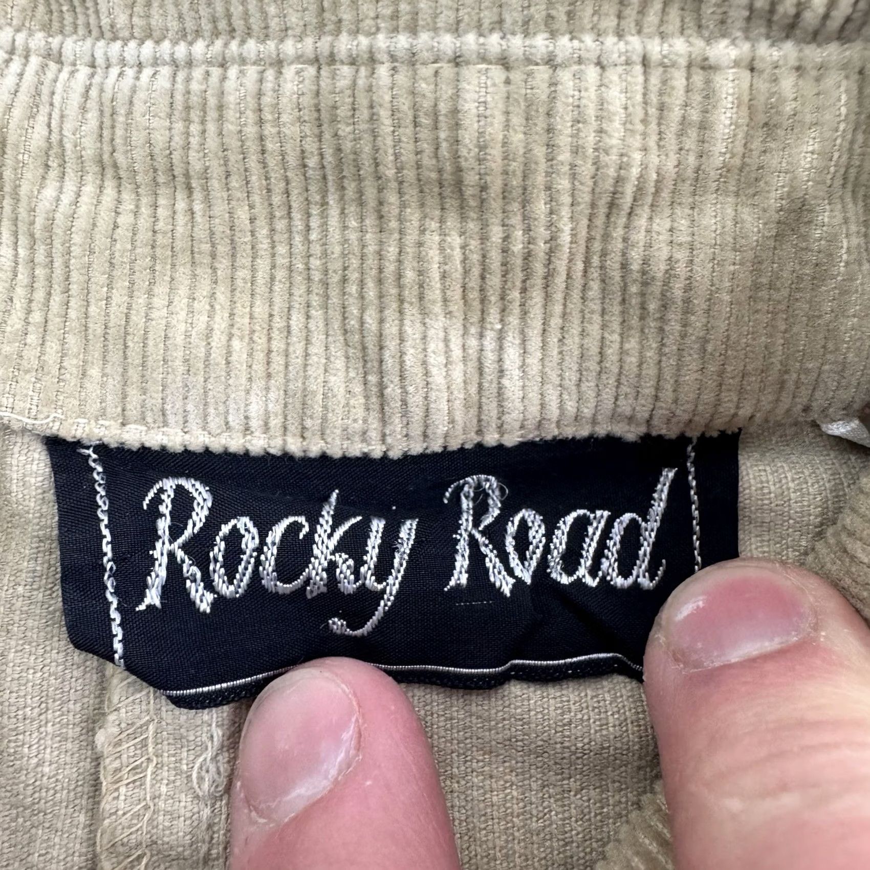 Vintage VINTAGE Rocky Road Corduroy Button Up Shirt Womens 8 1970s USA Hippie Cowboy Size M / US 6-8 / IT 42-44 - 4 Thumbnail